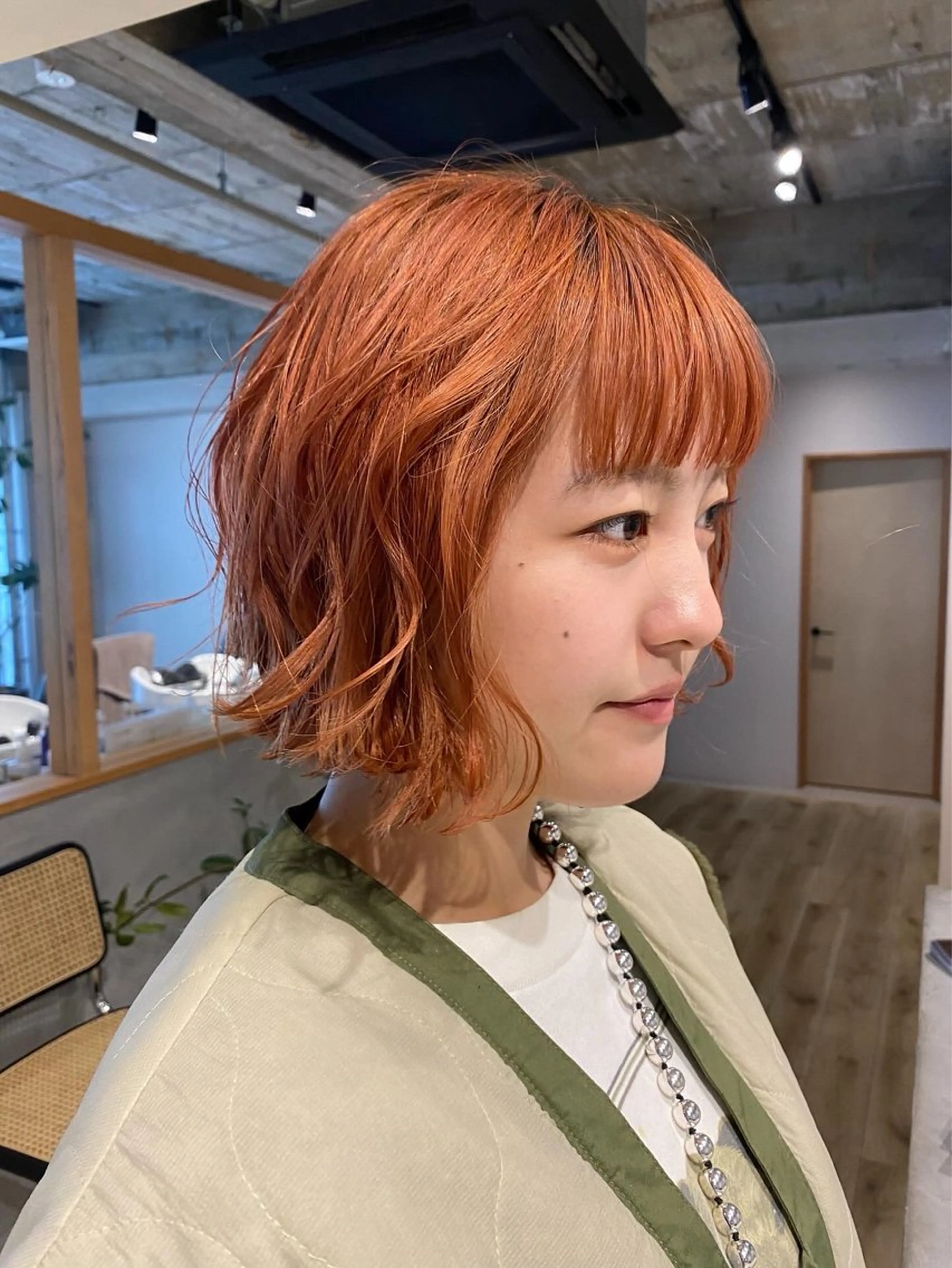 ショート カラー カット ヘアカラー ai ㅤのヘアスタイル