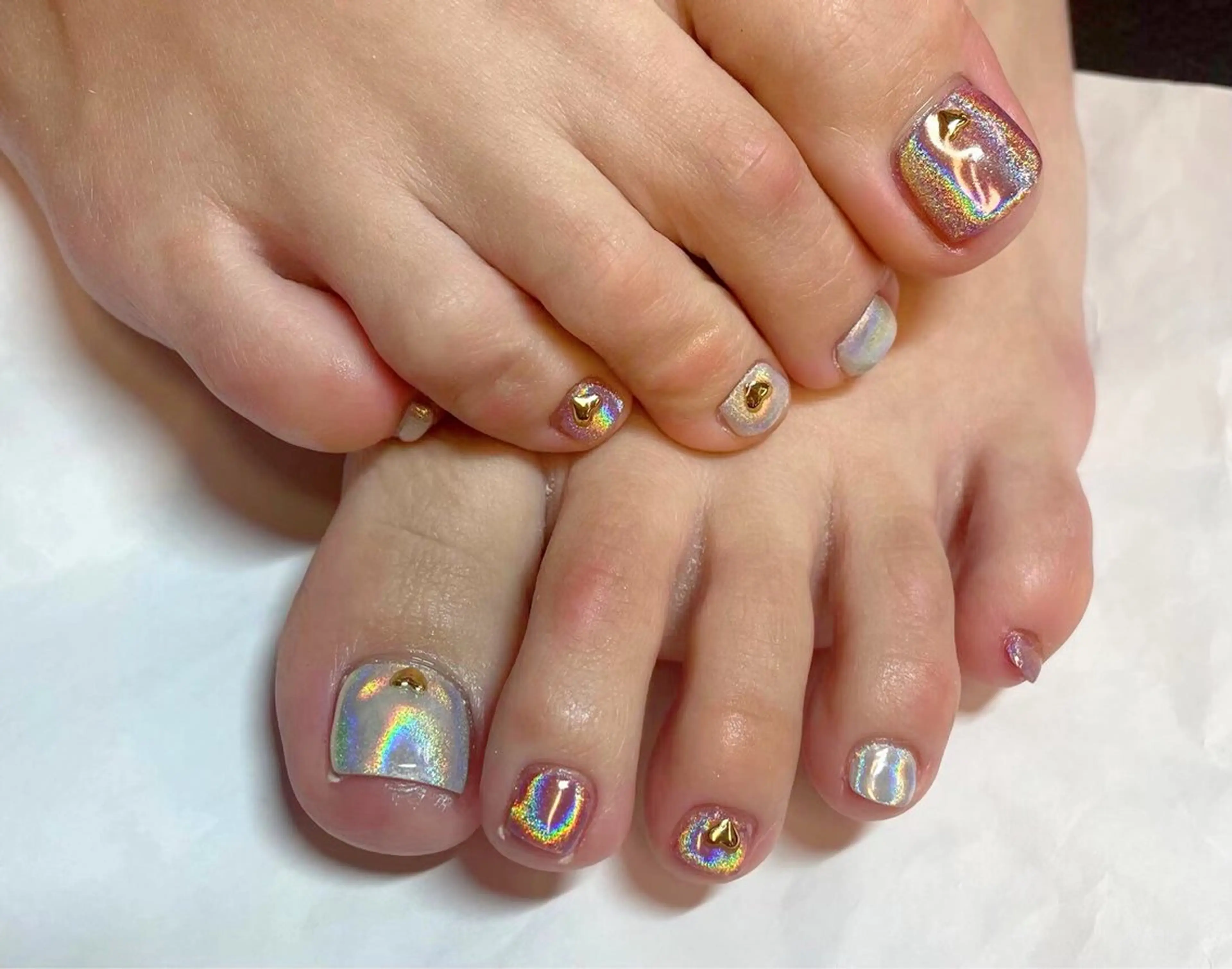 ネイル ハンドネイル フットネイル ハンドケア 🦋AYNIL🦋 ナチュラル専門店♥️のネイルデザイン