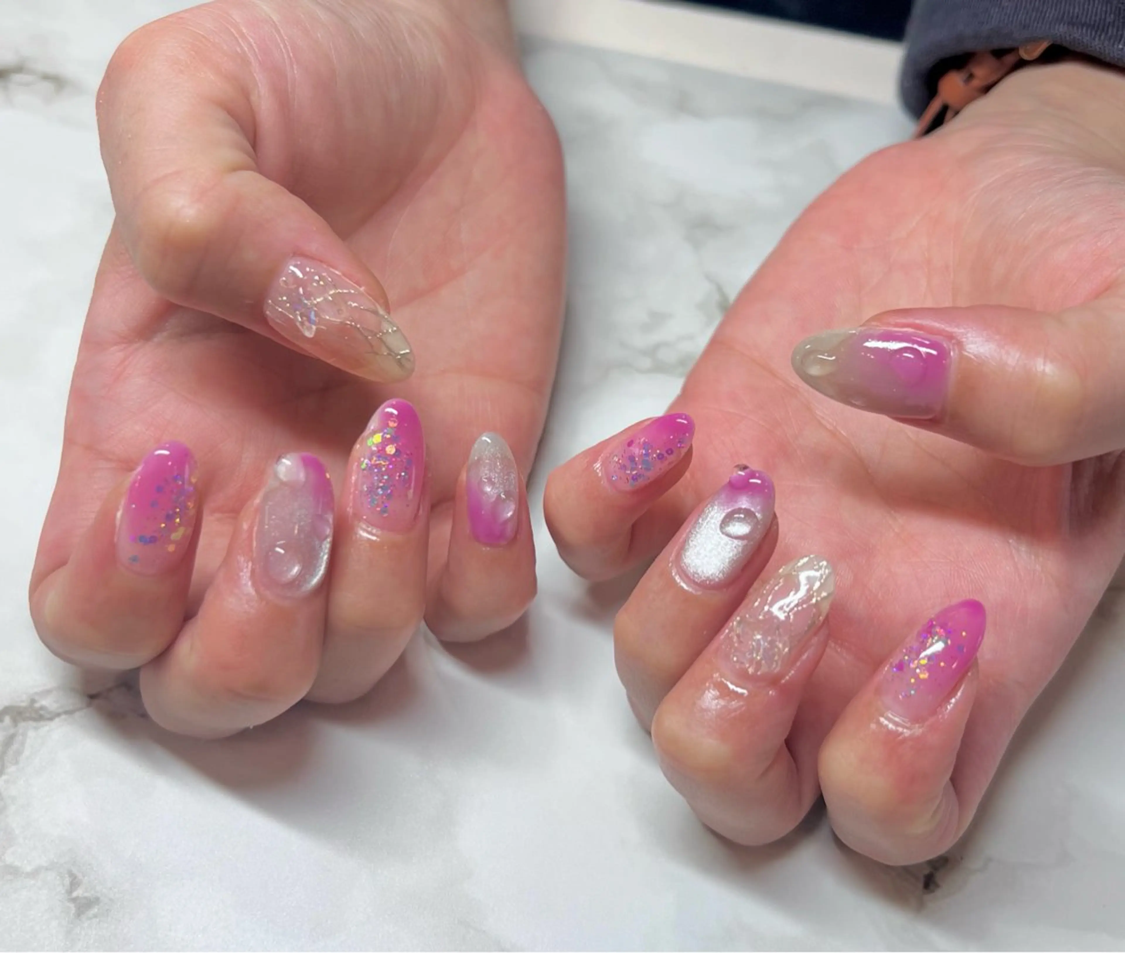 ネイル いちじゅう あおいのネイルデザイン