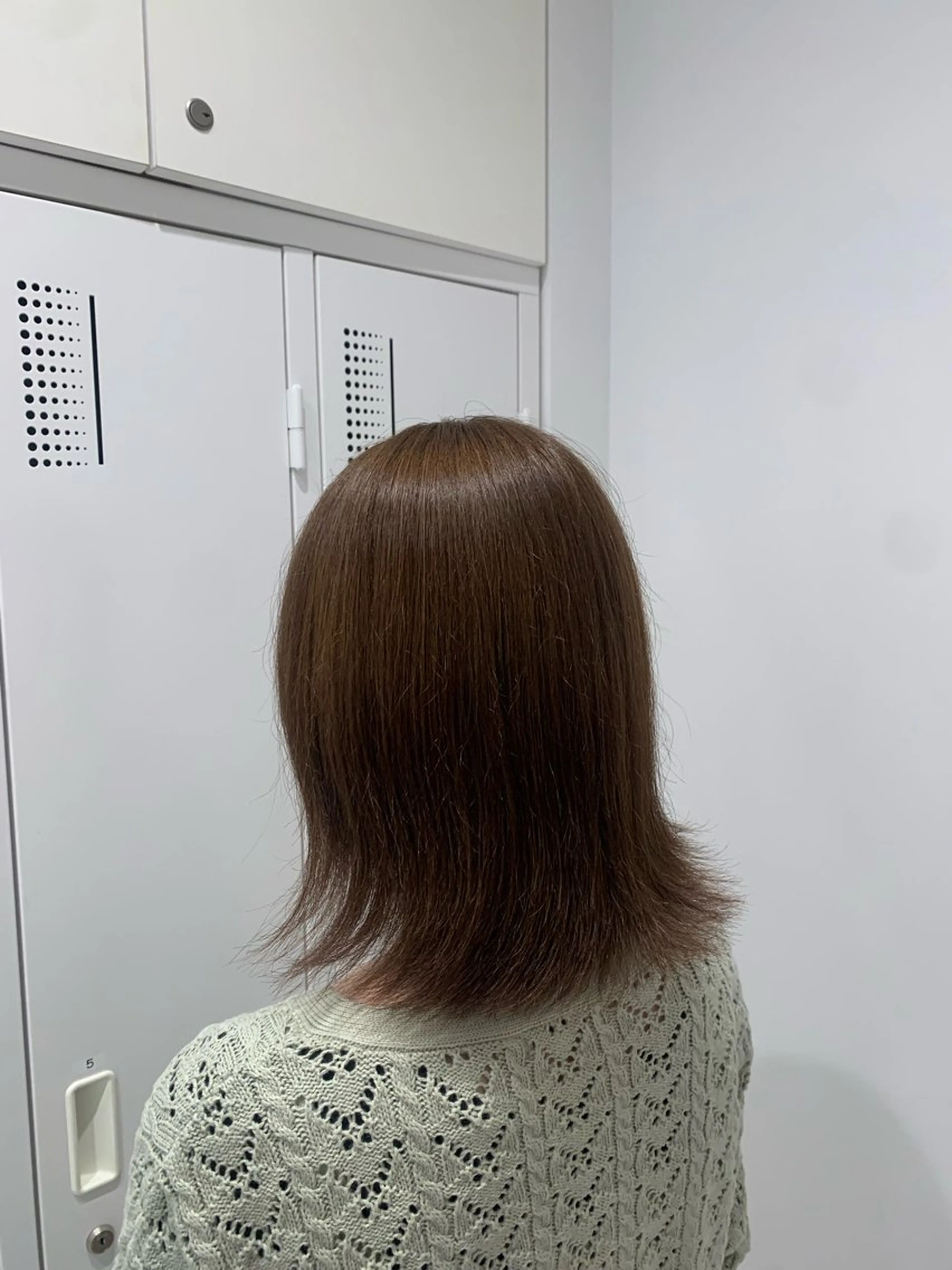 ミディアム カット ヘアカラー 暖色カラー🌼 rinka🌼のヘアスタイル