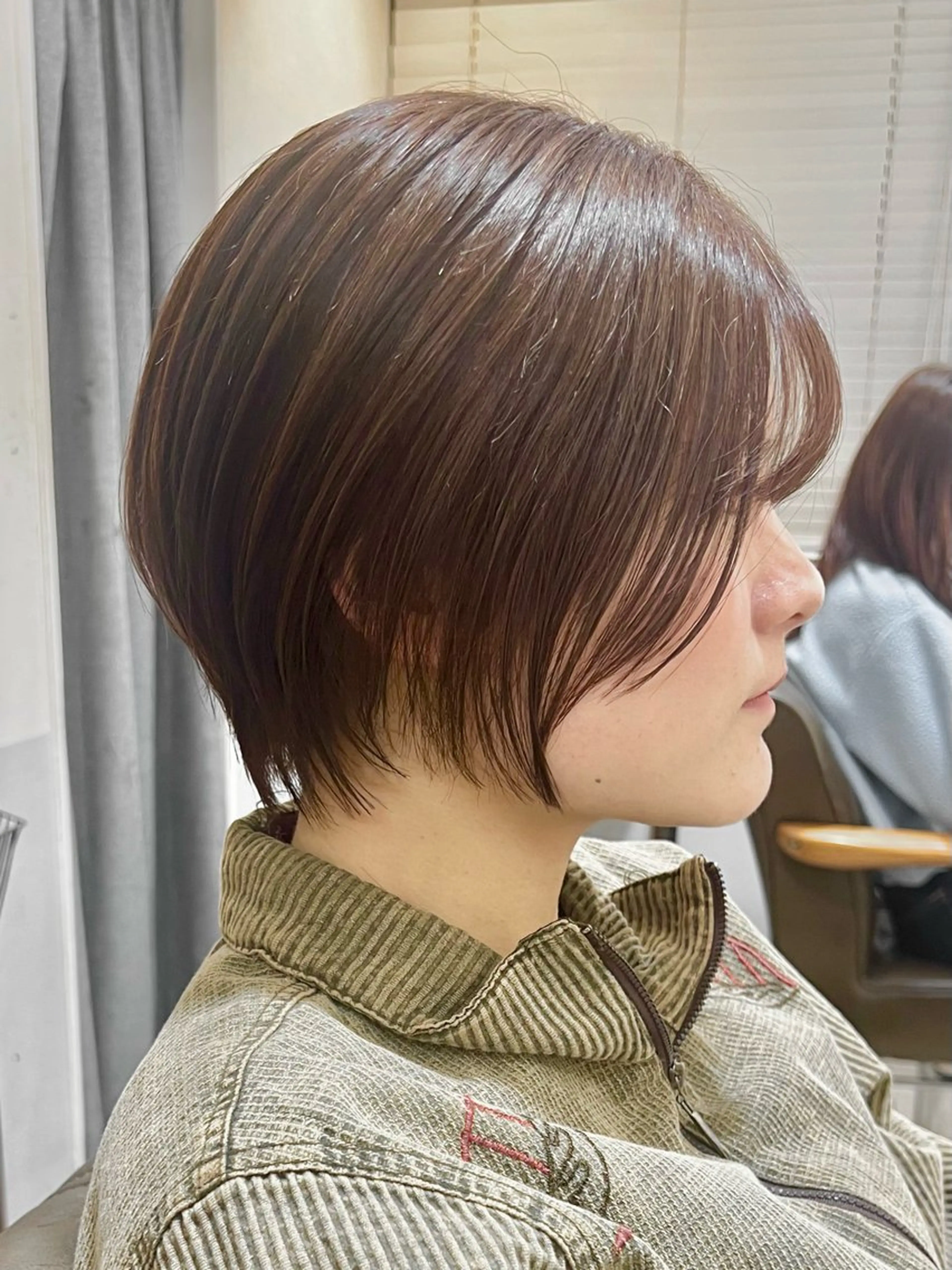 ショート 顔周りカット ショートヘア 小顔カット カット 💐メンズ特化× パーマ💐早坂駆留のヘアスタイル