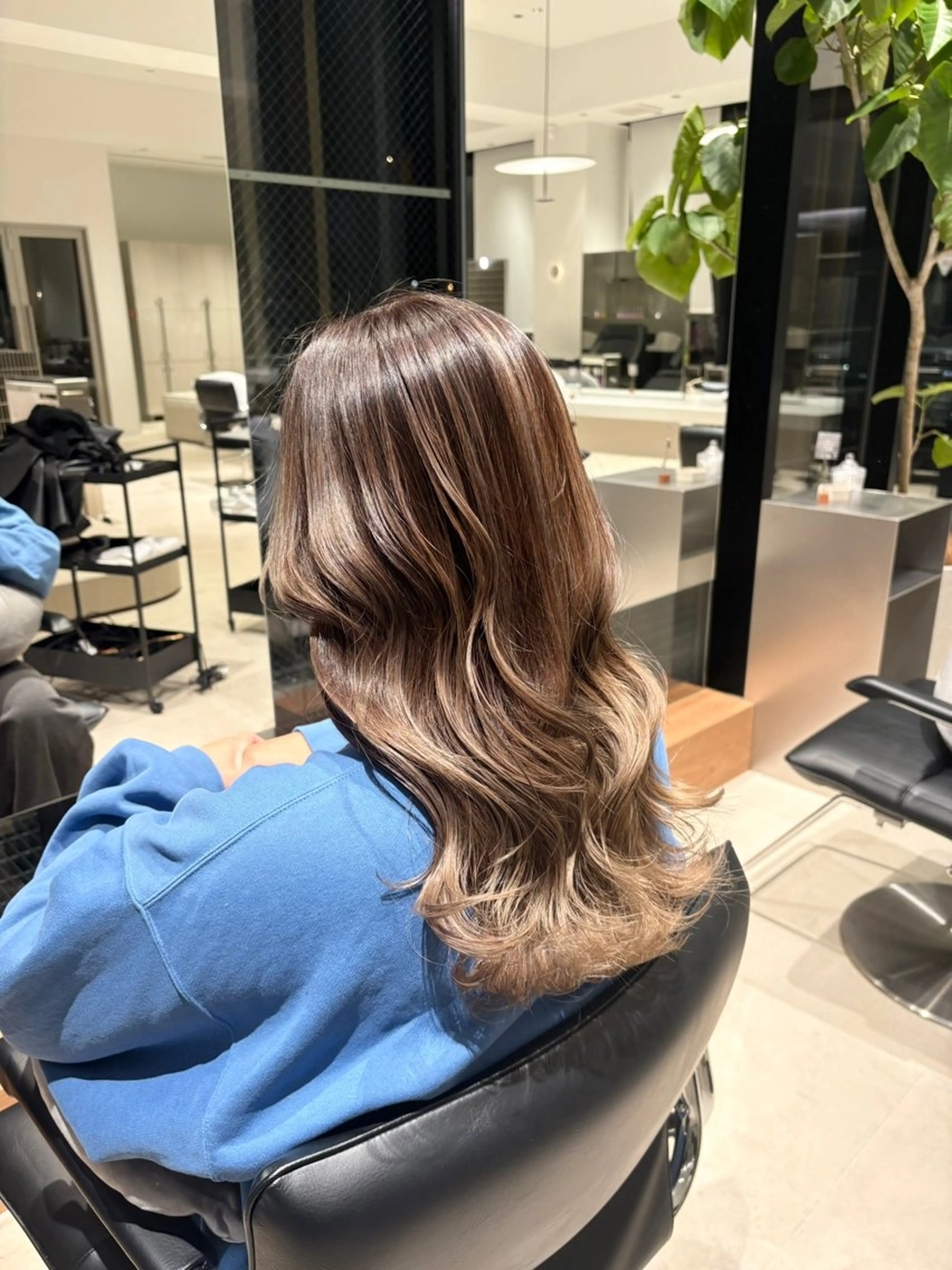 ロング ヘアカラー トリートメント 縮毛矯正/髪質改善/ HARUのヘアスタイル