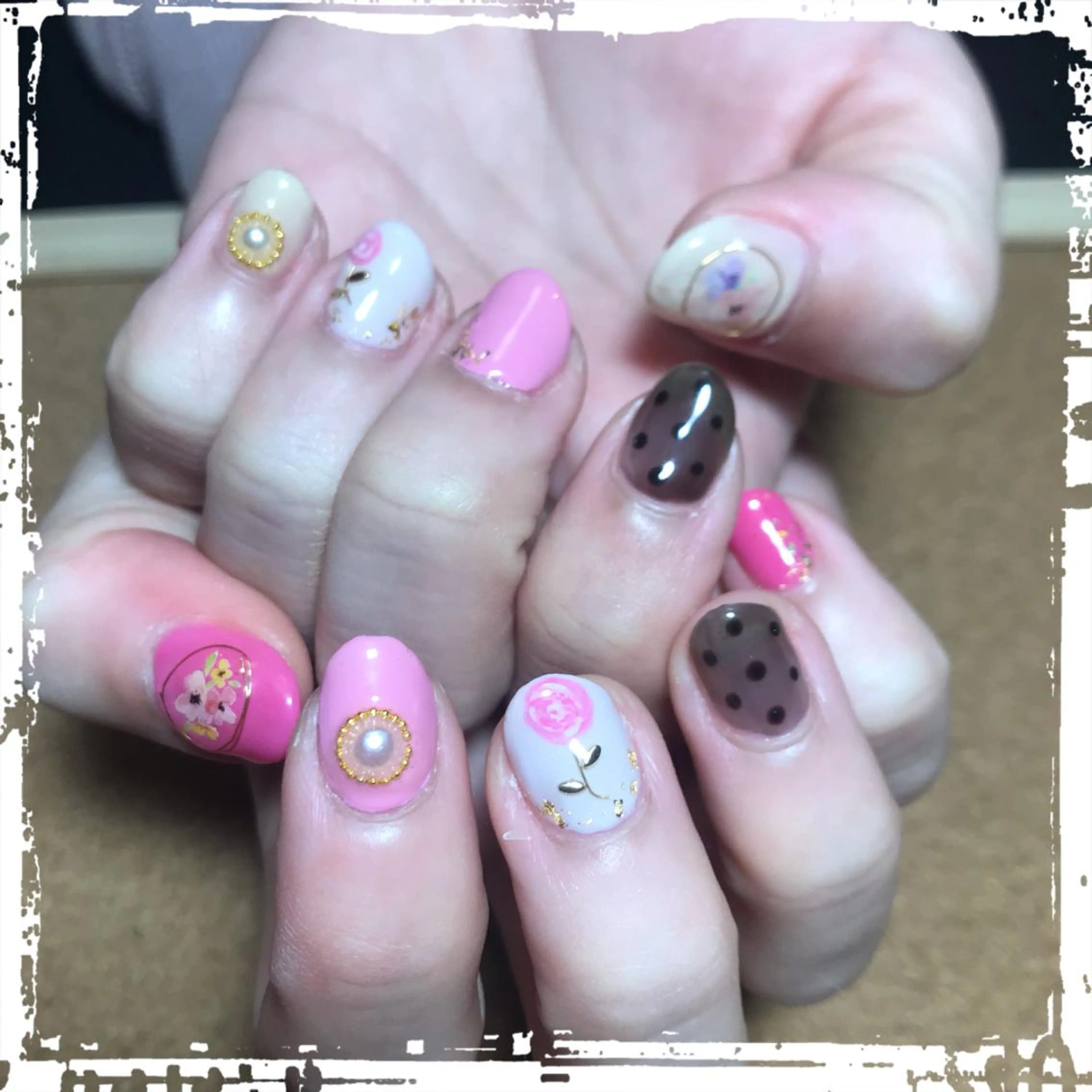 ネイル 寺山 千鶴のネイルデザイン