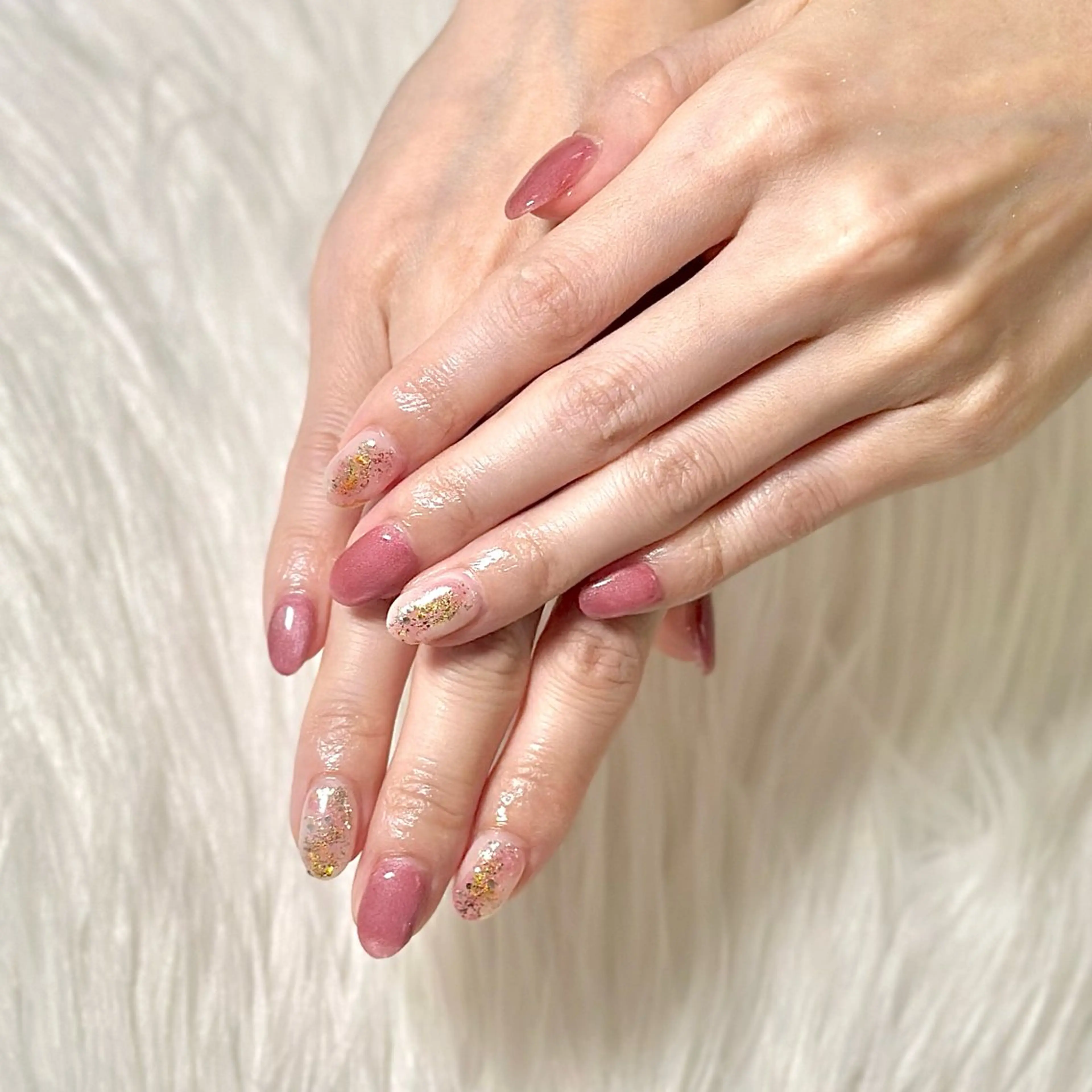 ネイル マグネットネイル ハンドネイル Heartnail Hino Reinaのネイルデザイン