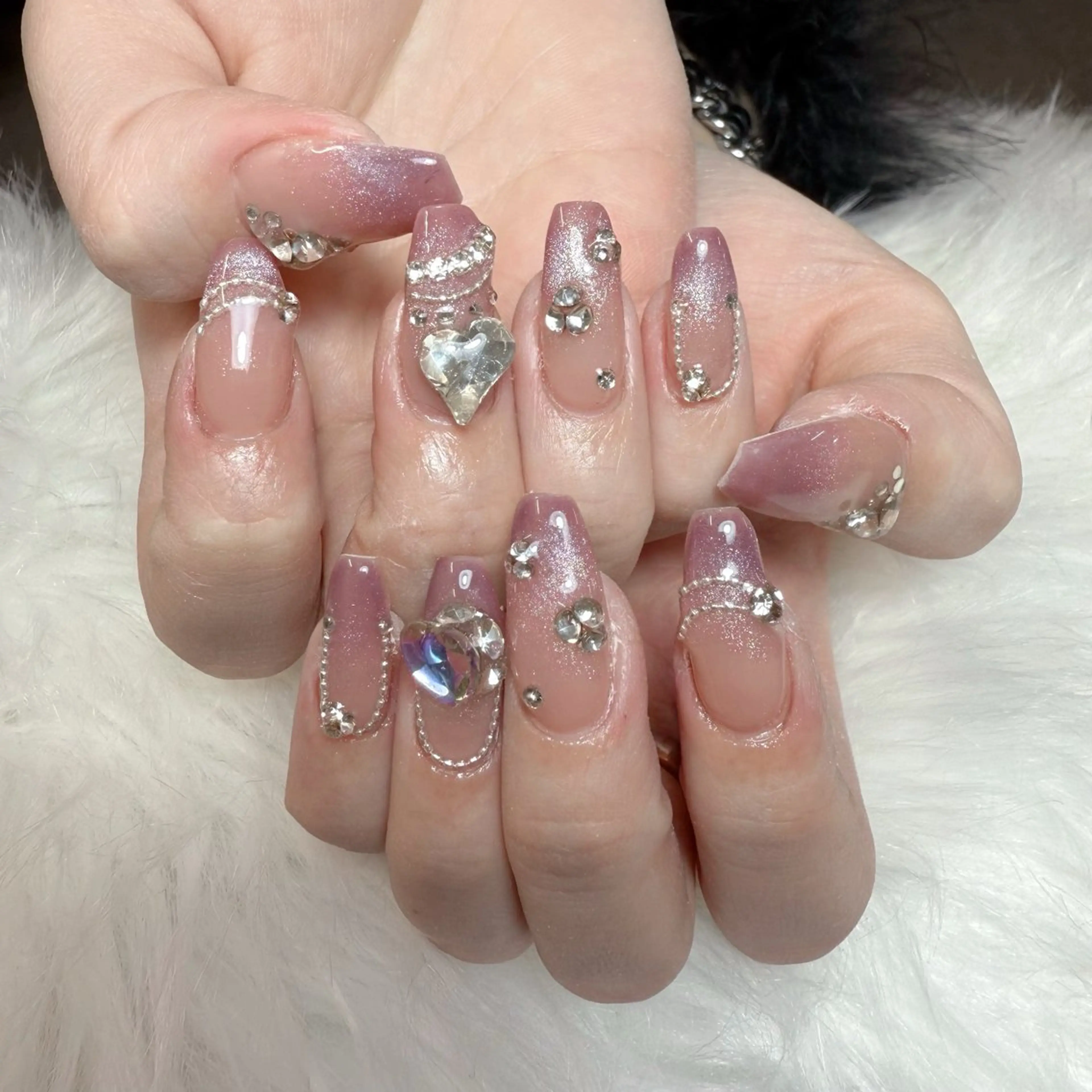 ネイル ハンドネイル 🎀nana🫧 ワンホンネイル🎀のネイルデザイン