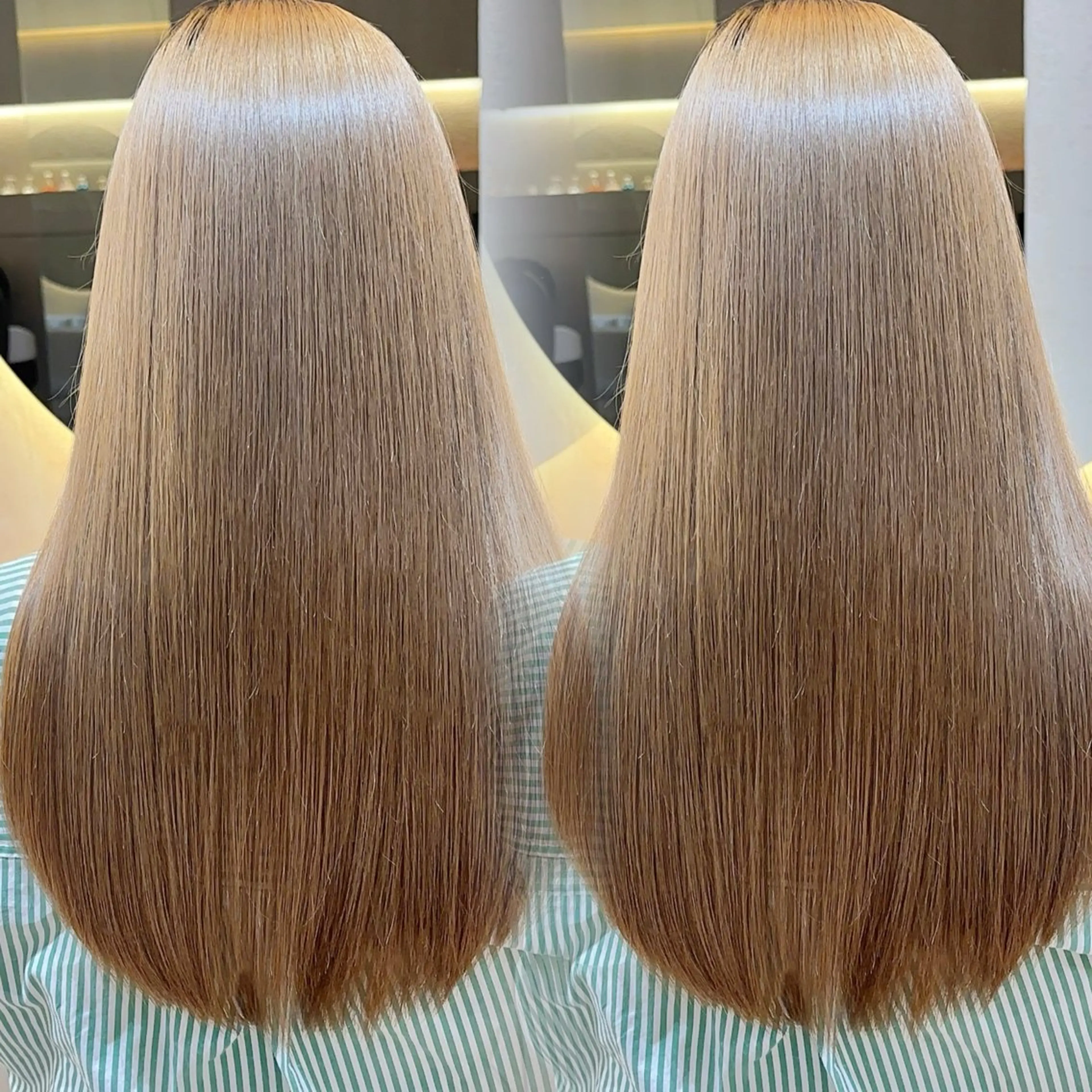 ロング カラー カット ヘアカラー 縮毛矯正 トリートメント レイヤー❣️縮毛矯 川村利幸のヘアスタイル