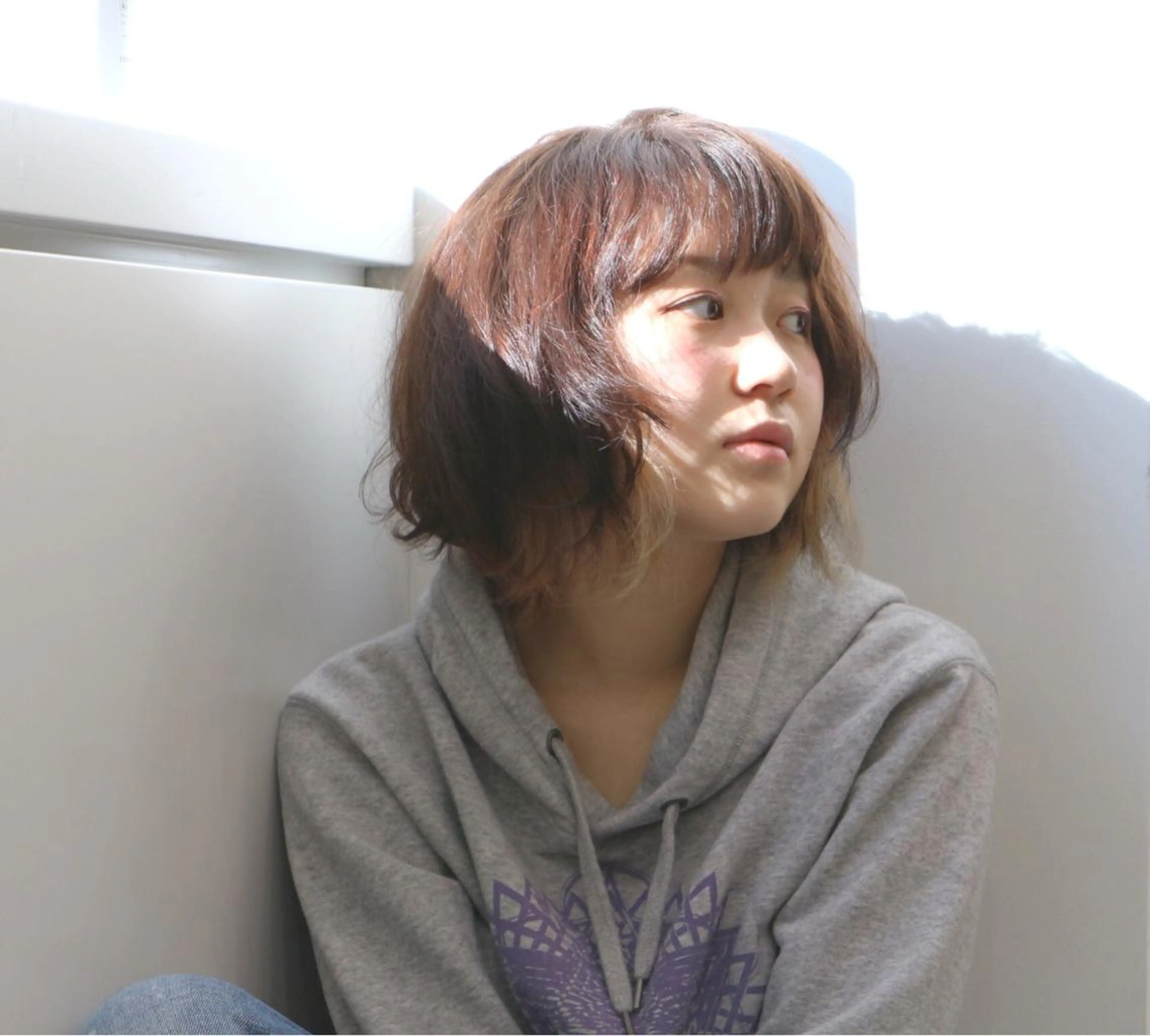 ショート カラー パーマ 髪質改善・縮毛矯正/ 下村陽平のヘアスタイル