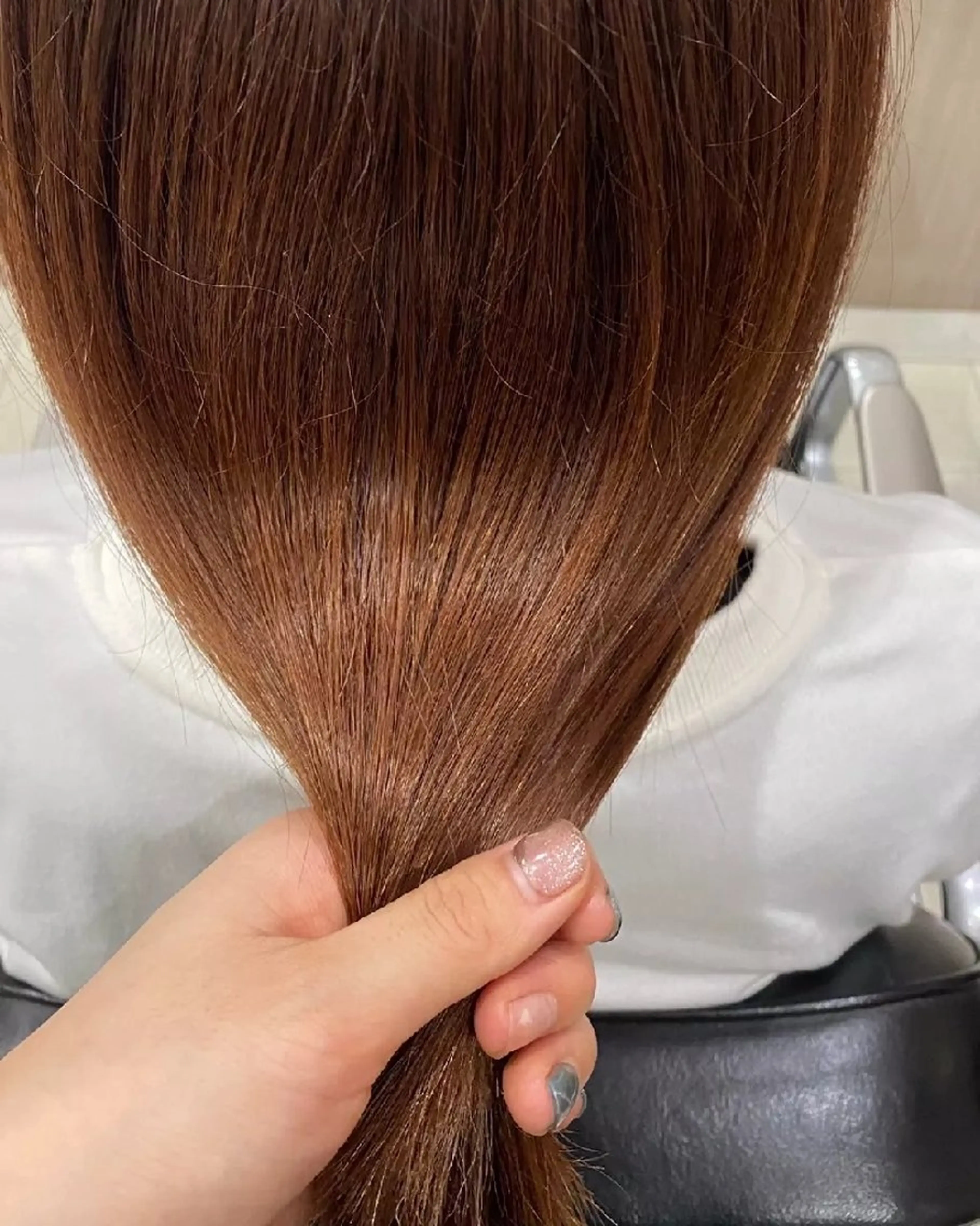 カラー ヘアカラー 暖色🍎透明感カラー 🩵小林かりんのヘアスタイル