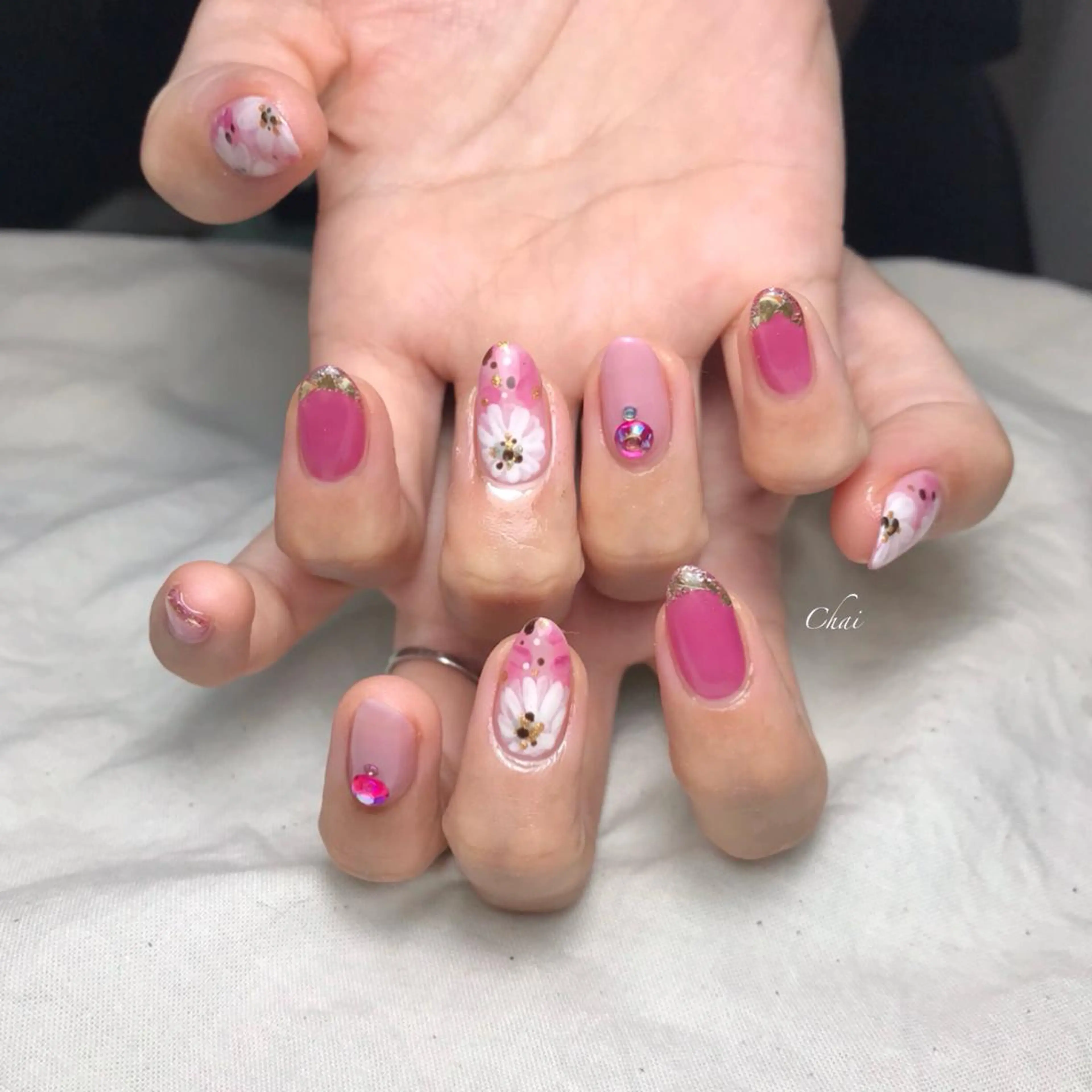 ネイル ハンドネイル 💅chainail _aiのネイルデザイン