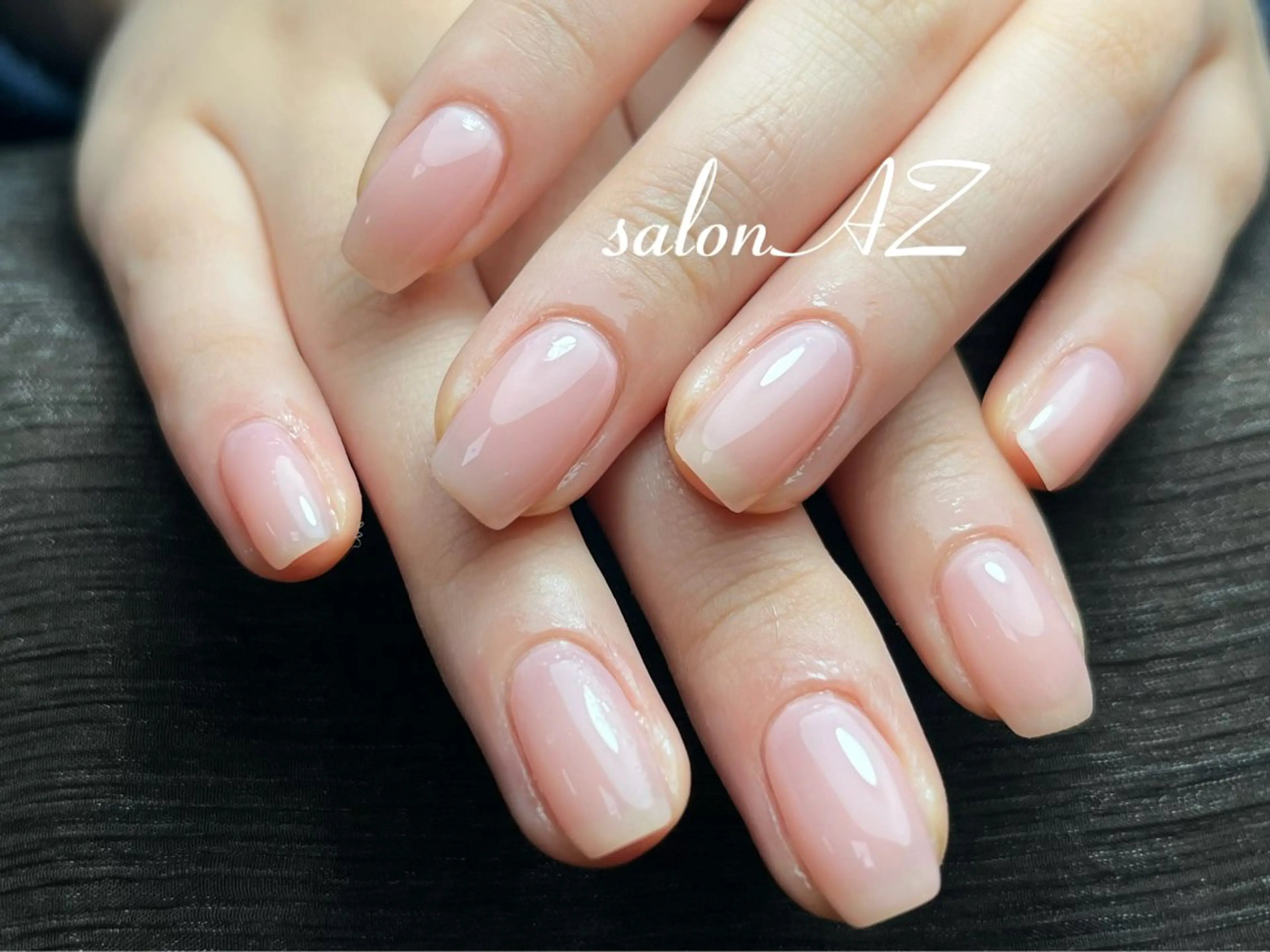 ネイル 長さ出し フットネイル フレンチネイル マグネットネイル ニュアンスネイル salon AZのネイルデザイン
