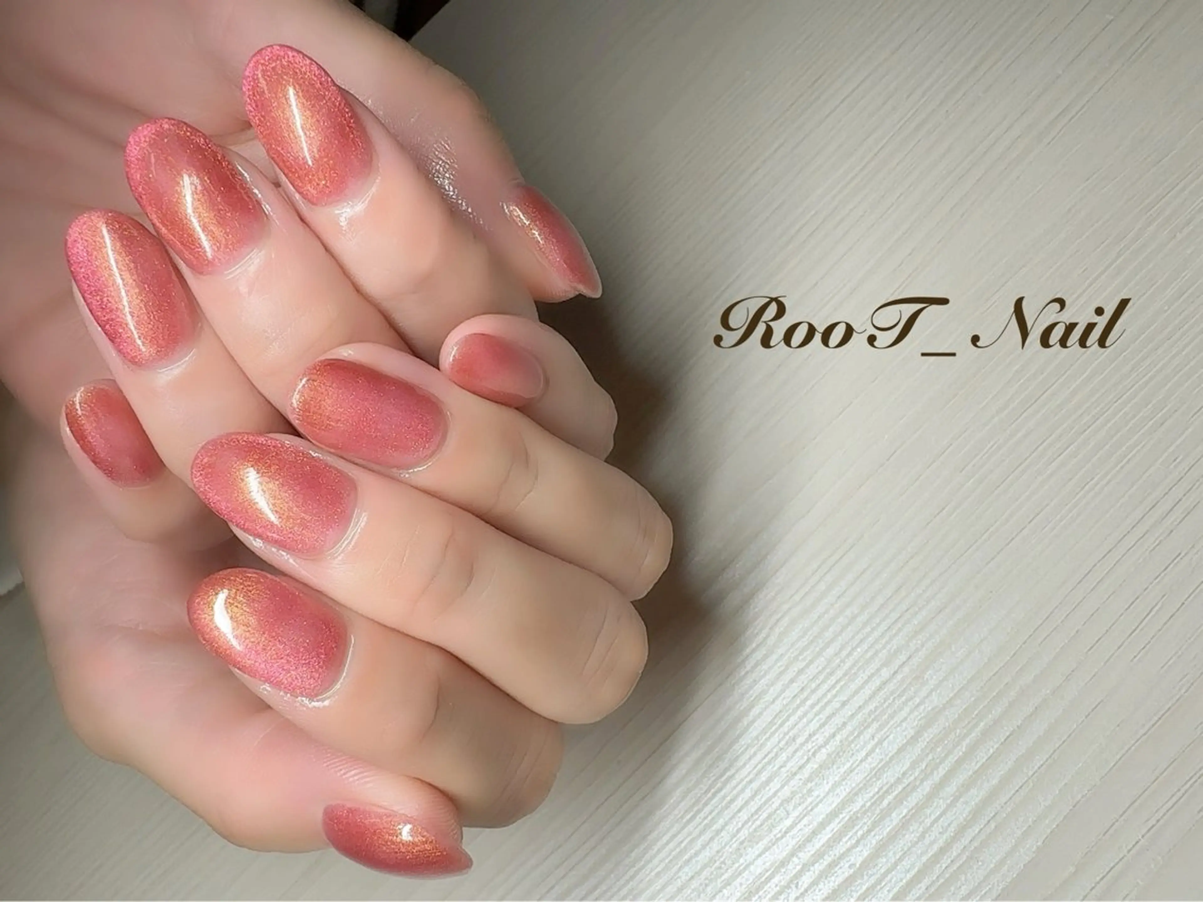 ネイル マグネットネイル ハンドネイル RooT Nailのネイルデザイン