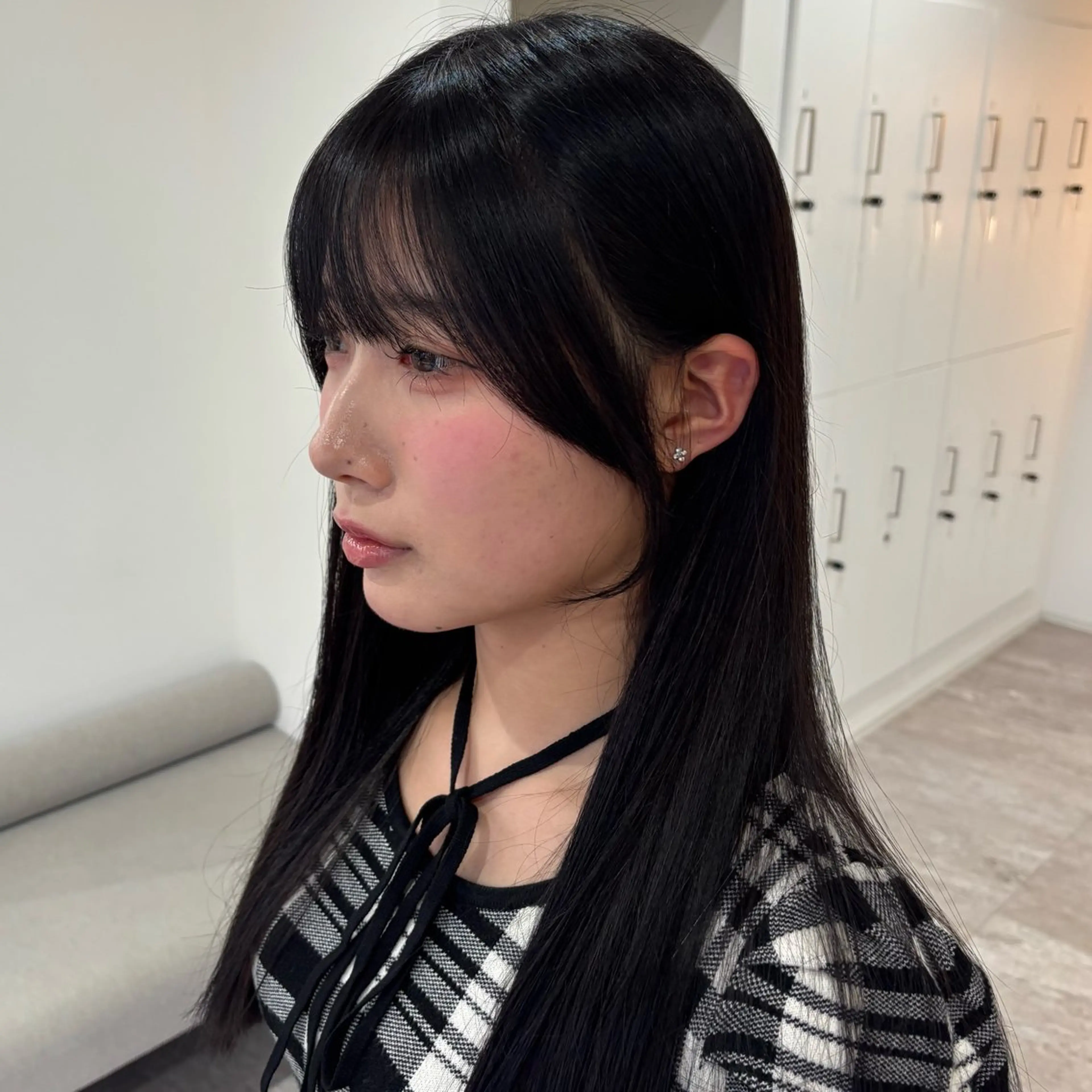 ロング カット ヘアカラー トリートメント 大人可愛い/韓国 レイヤー🎀まおのヘアスタイル