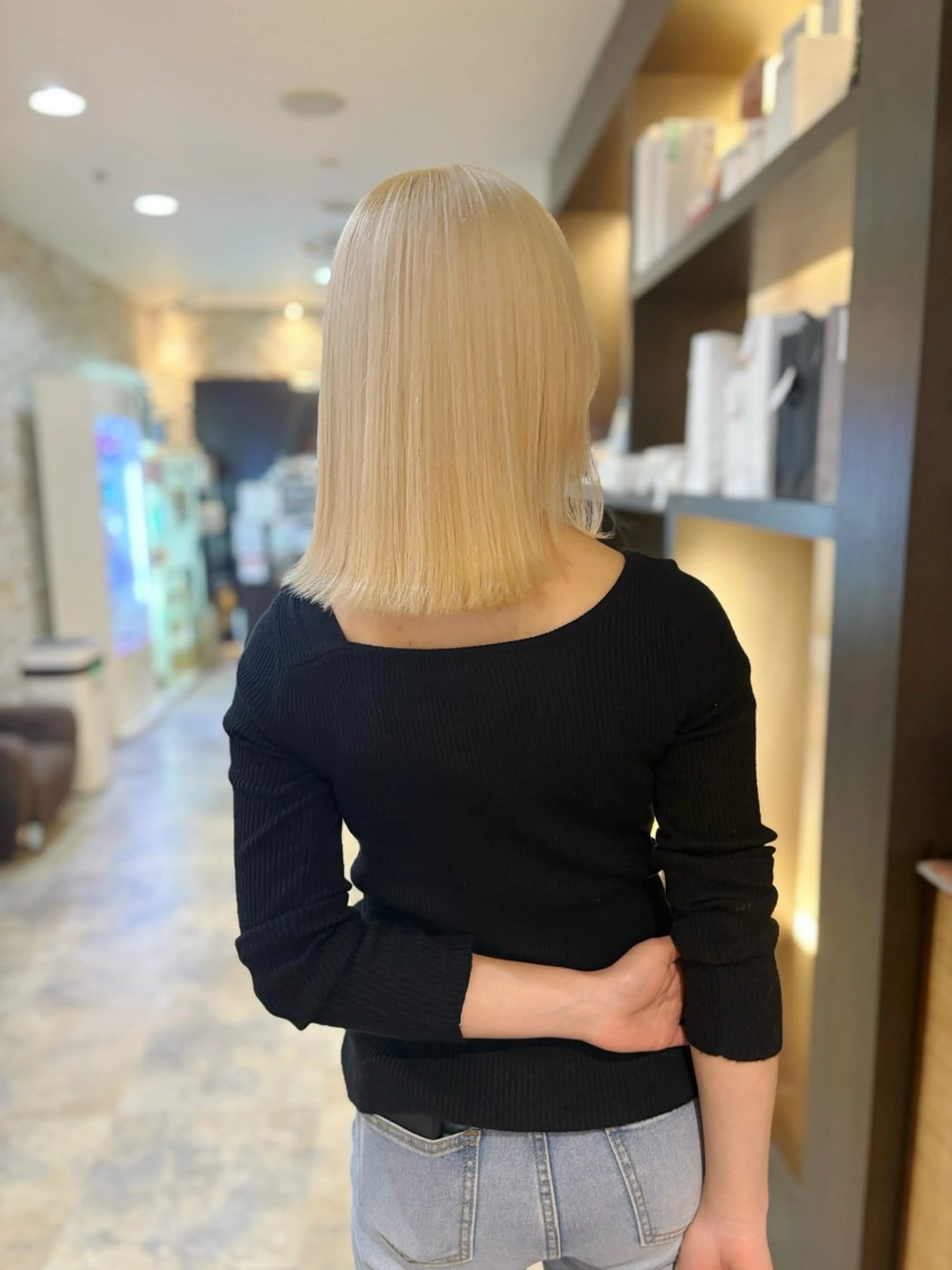 ミニモ限定🙌カット＋ケアブリーチWカラー+ウル艶トリートメント+なのバブルの写真