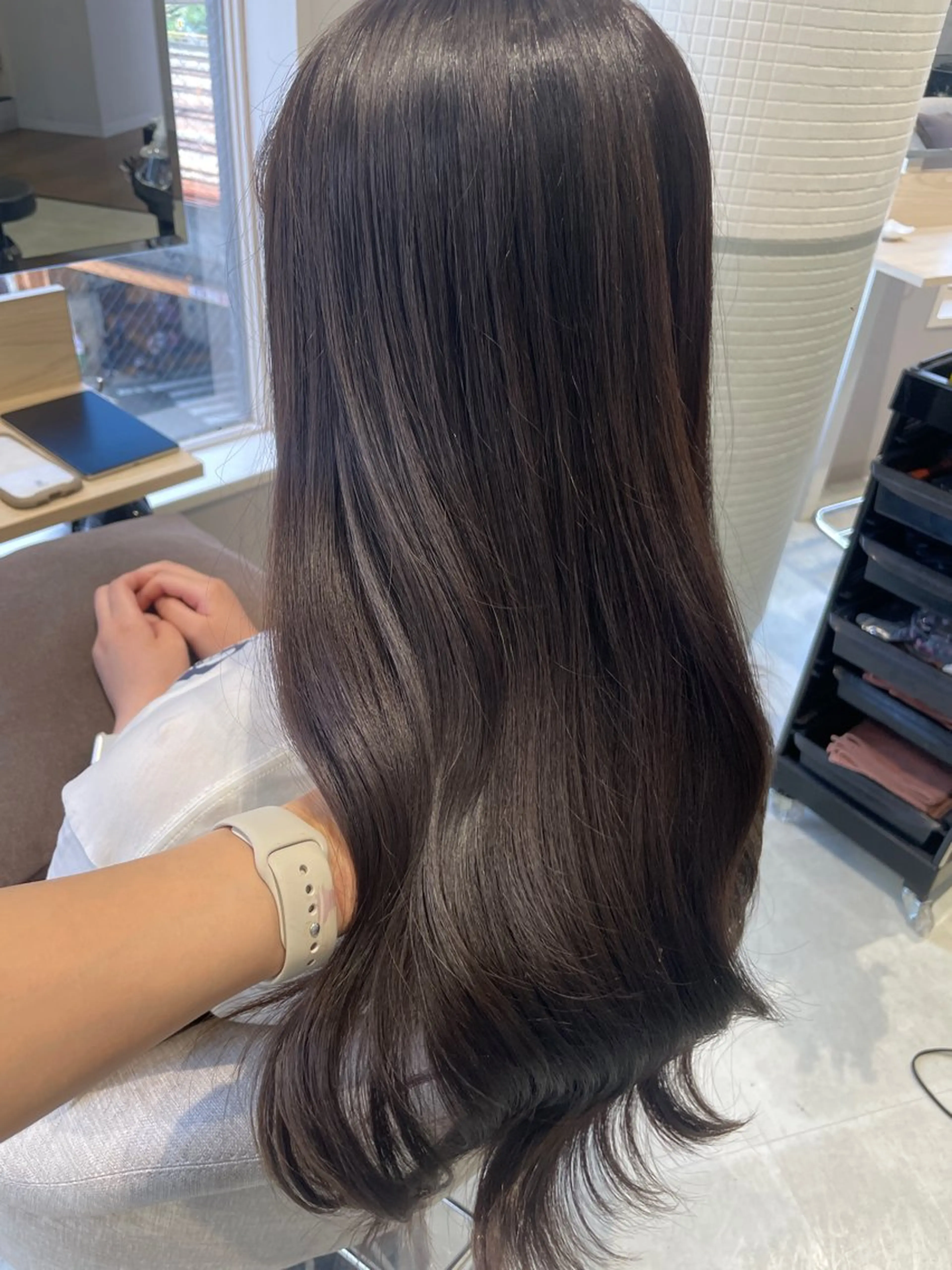 ロング カラー カット ヘアカラー トリートメント HARUKA韓国ヘア /Luana梅田のヘアスタイル