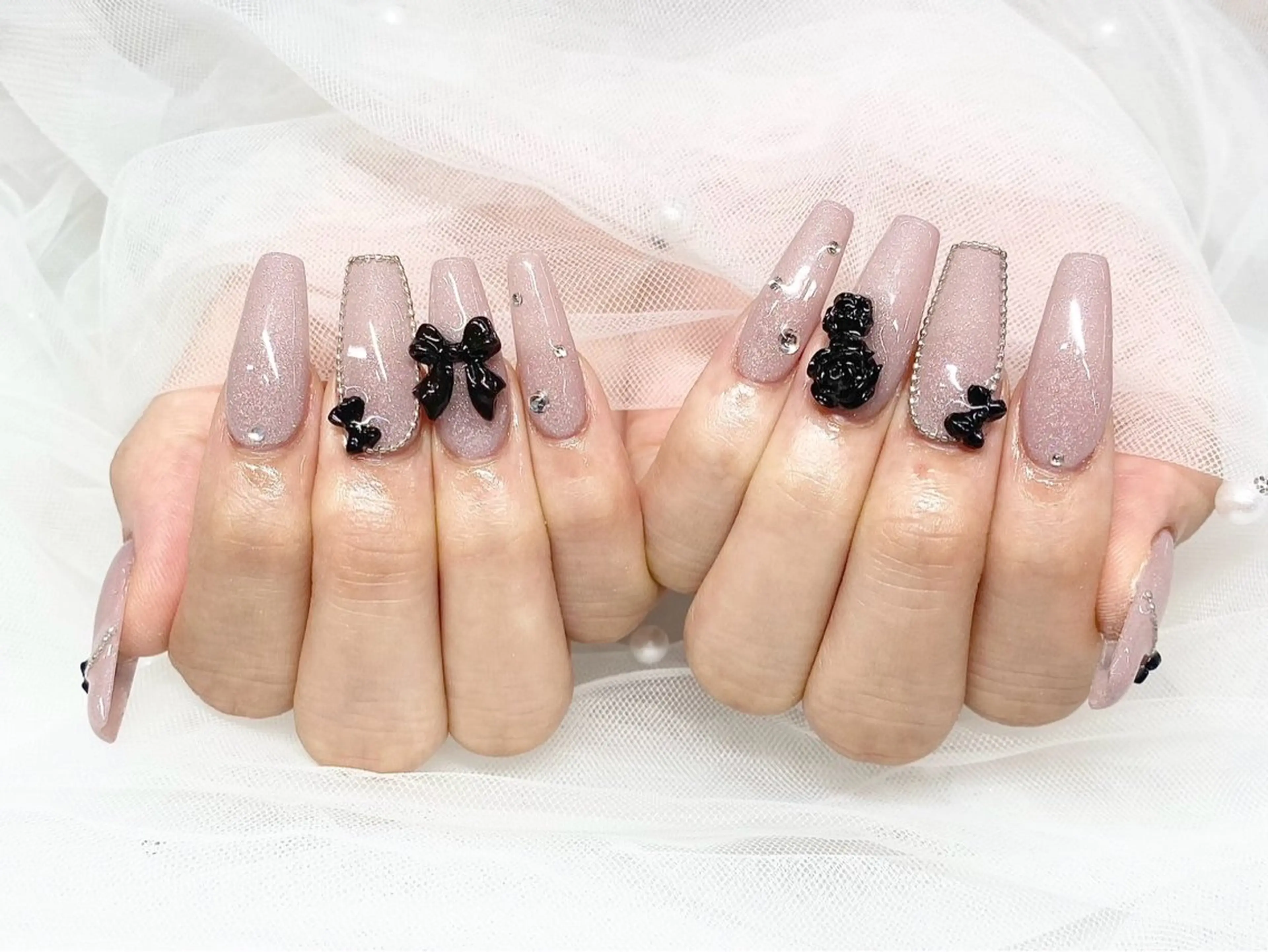 ネイル 持ち込み ワンホンネイル ハンドネイル ♡うるちゅるネイル♡ Julianaのネイルデザイン