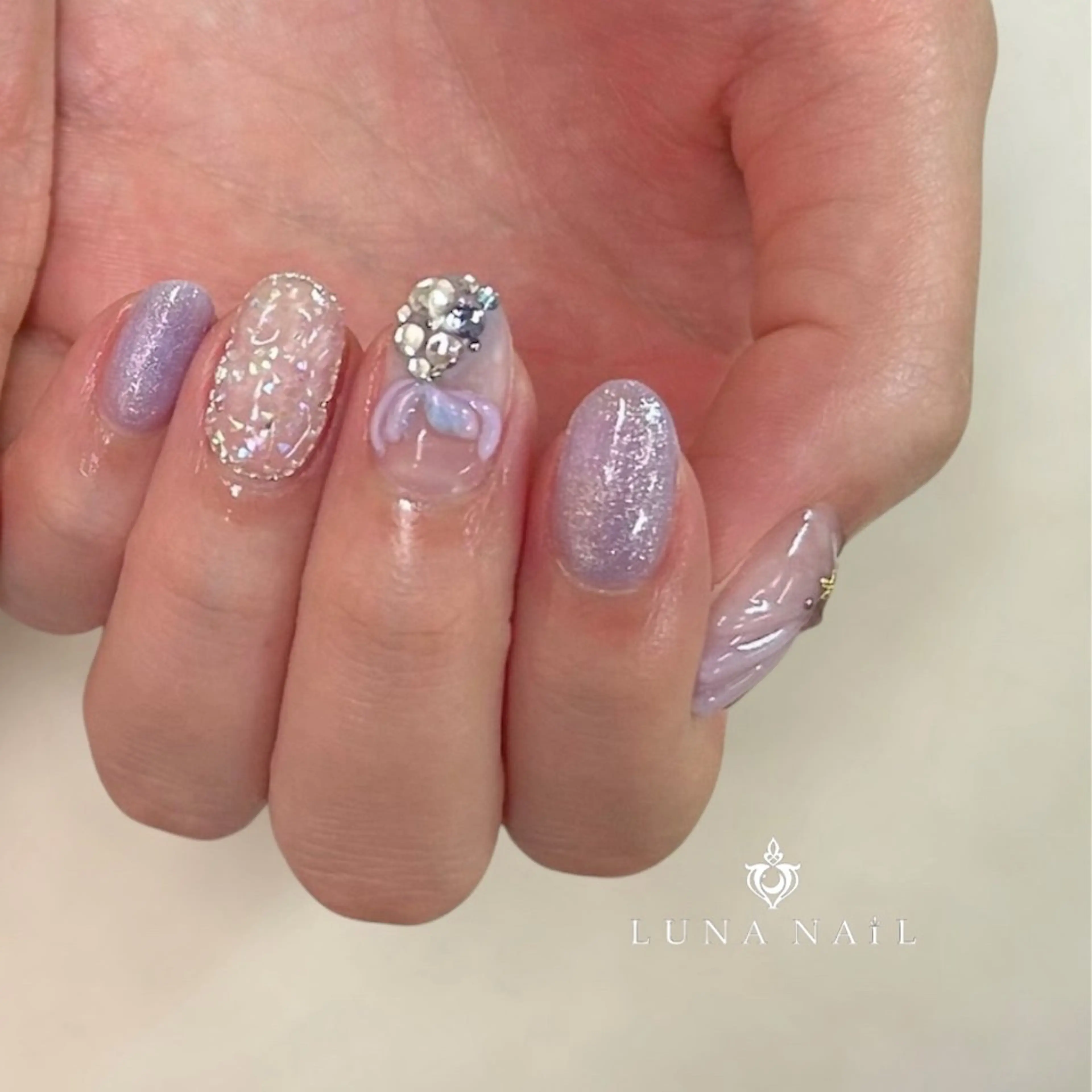 ネイル ハンドネイル アトリエ　ミモザ所属・いまむら あかりのネイルデザイン