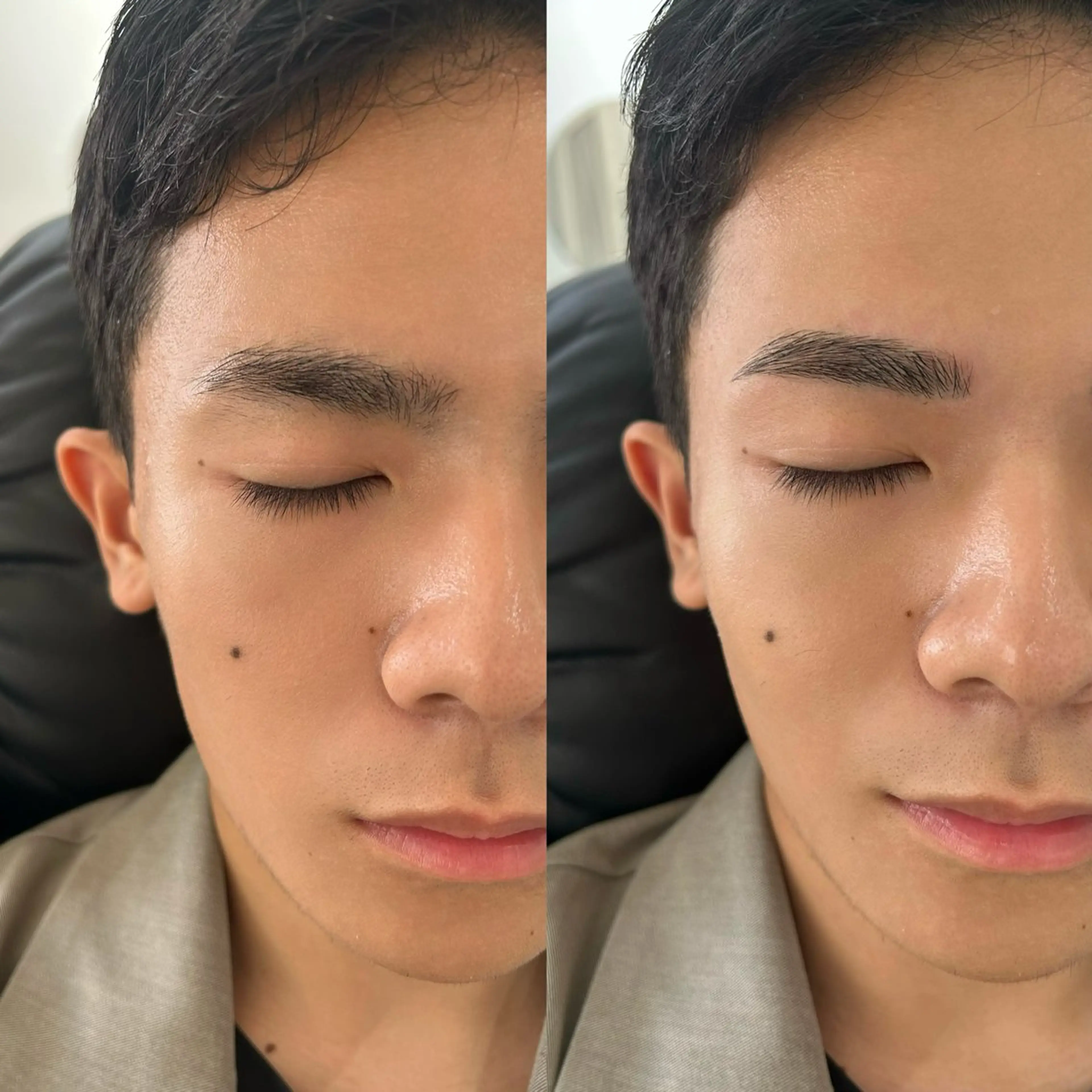 メンズ アイブロウ メンズパーマ メンズアイブロウ ワックス脱毛 その他(アイブロウ) Zoey eye. Namiのマツエク・マツパデザイン