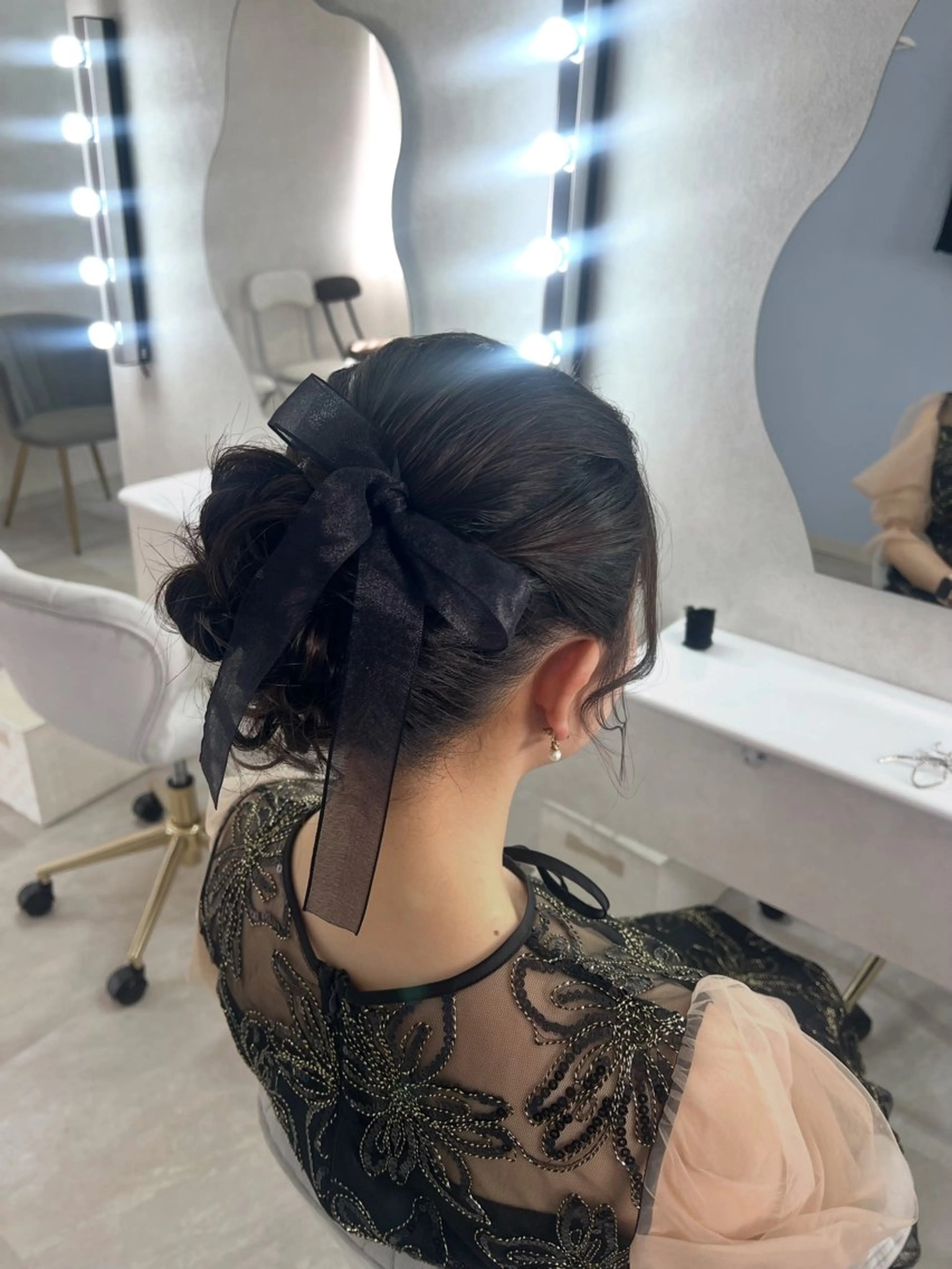 ロング ヘアセット ヘアセット/金山 佐野 妃都美のヘアスタイル