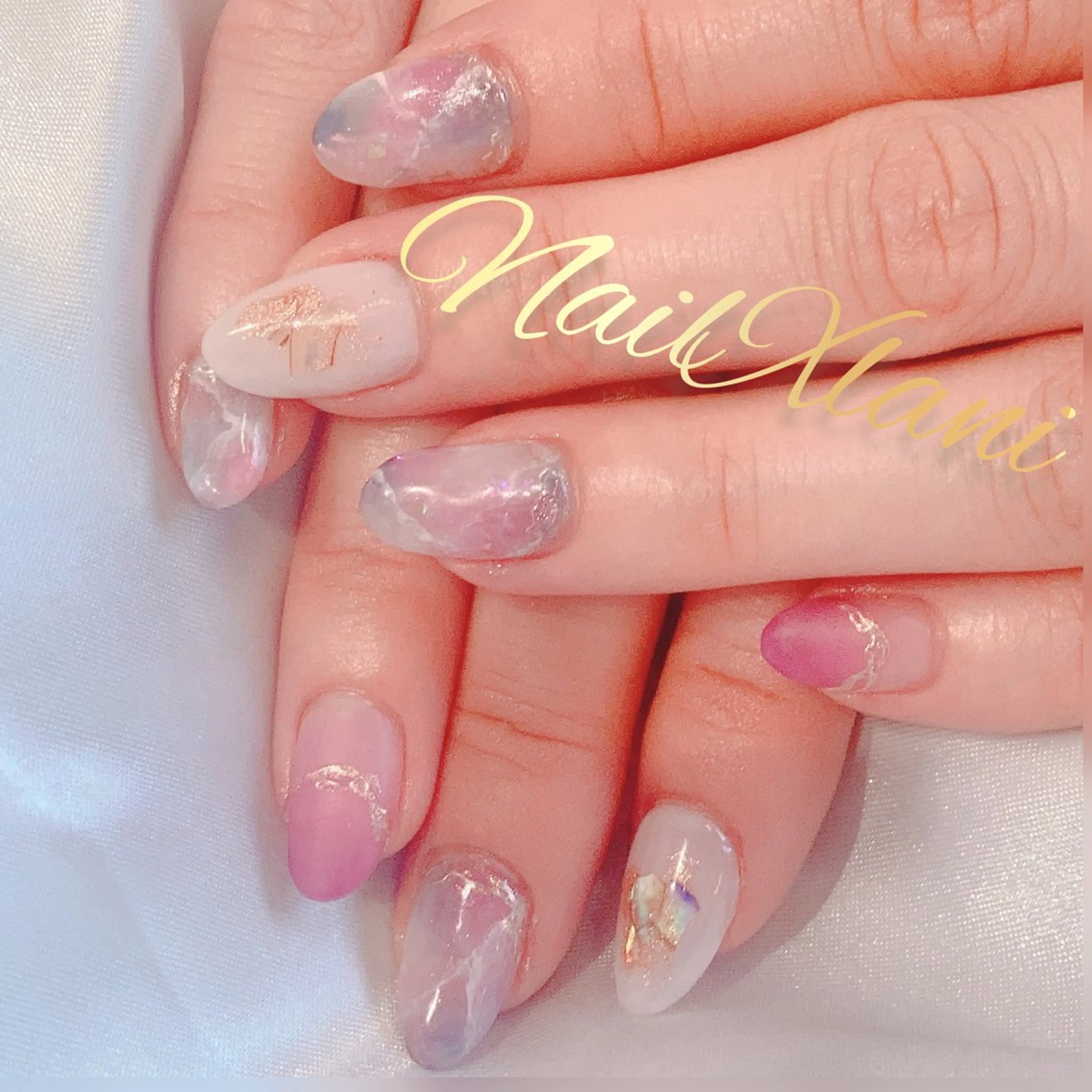 ネイル Nail×Lani 深爪矯正対応◎のネイルデザイン