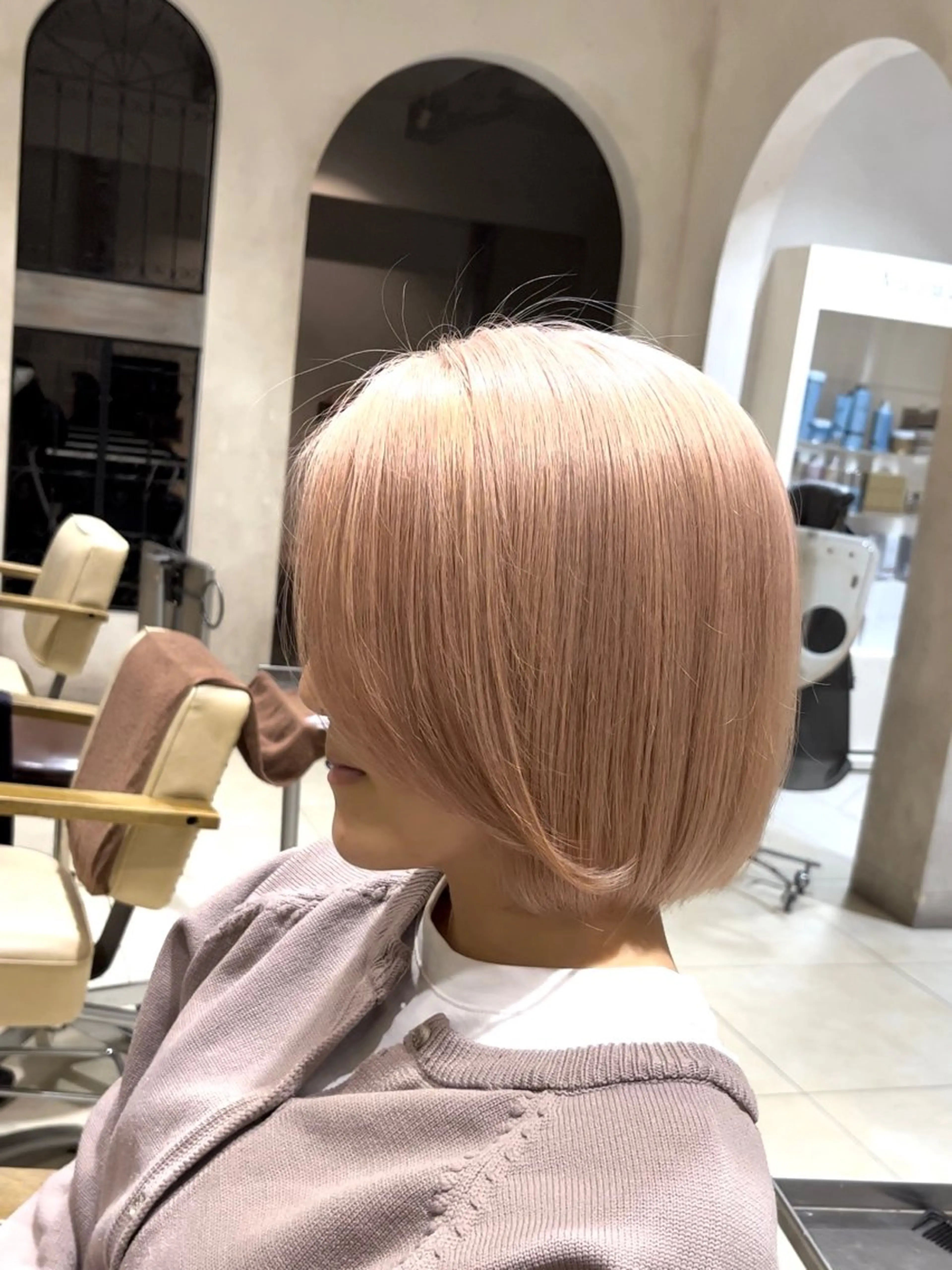 ショート カラー 高槻No.1🇰🇷 韓国ヘア　橋口陽太のヘアスタイル