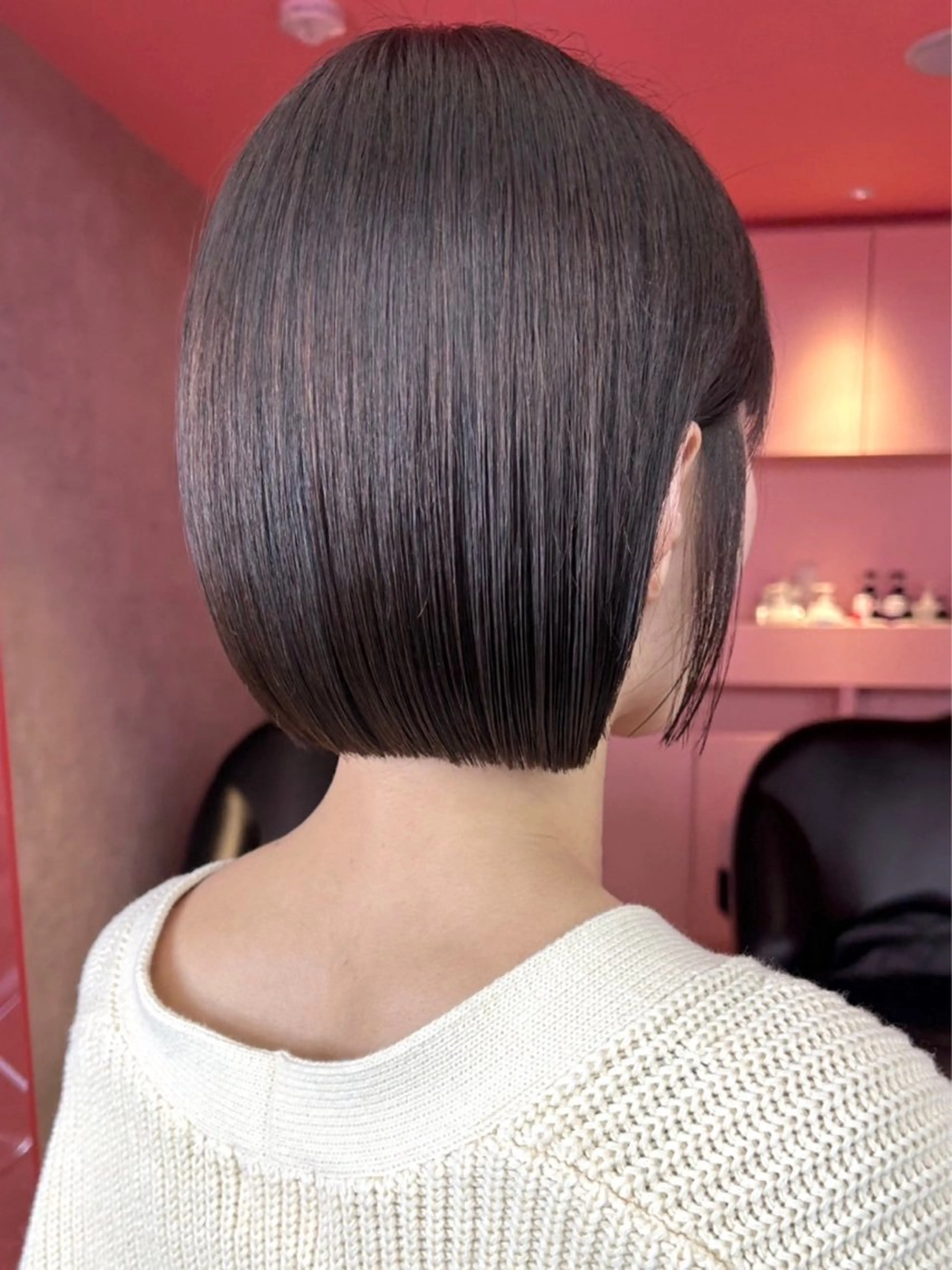 ショート カラー 縮毛矯正/レイヤー/ 髪質改善/林のヘアスタイル