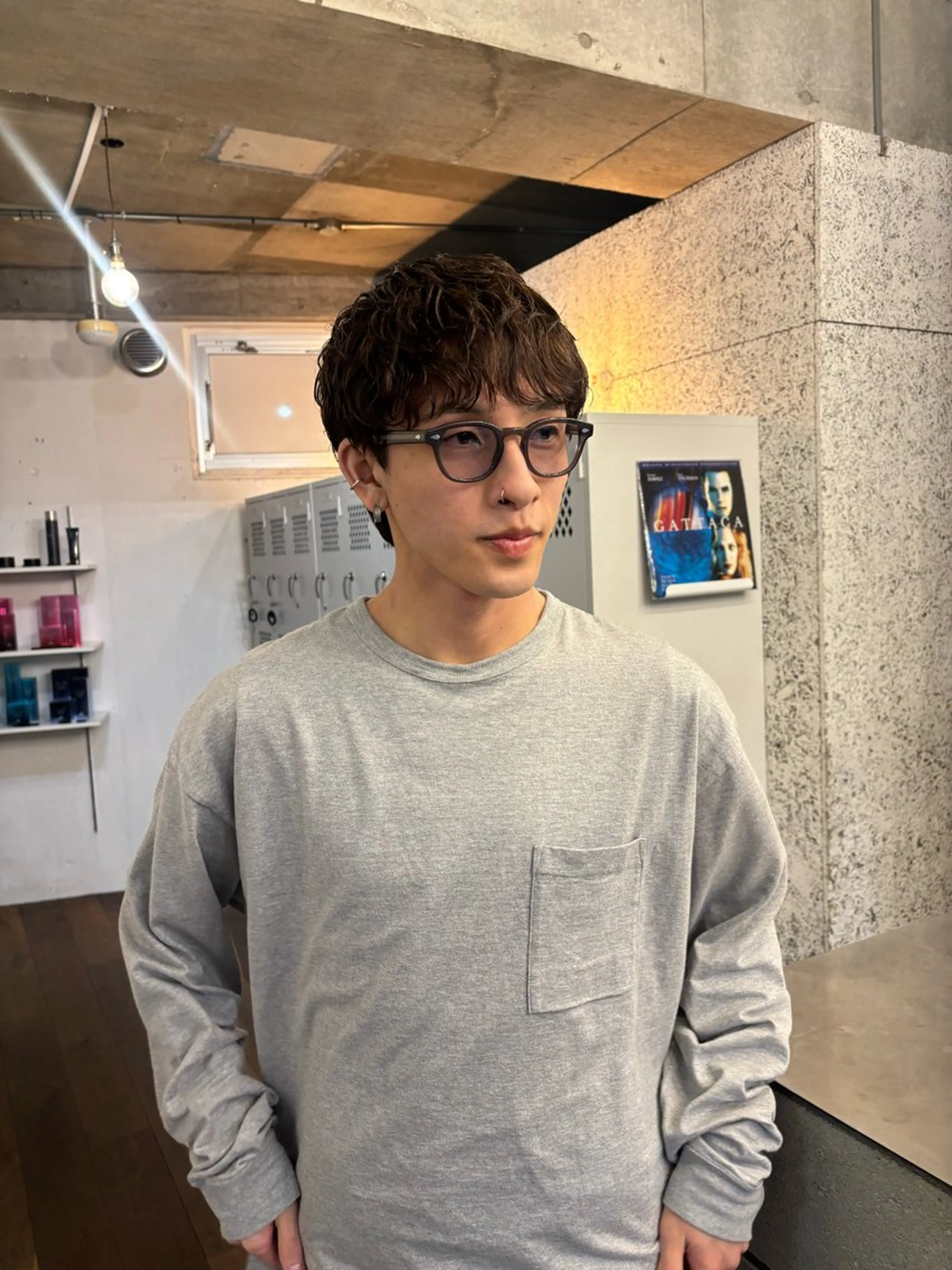 ショート パーマ メンズ fifth 庄子愛彩のヘアスタイル