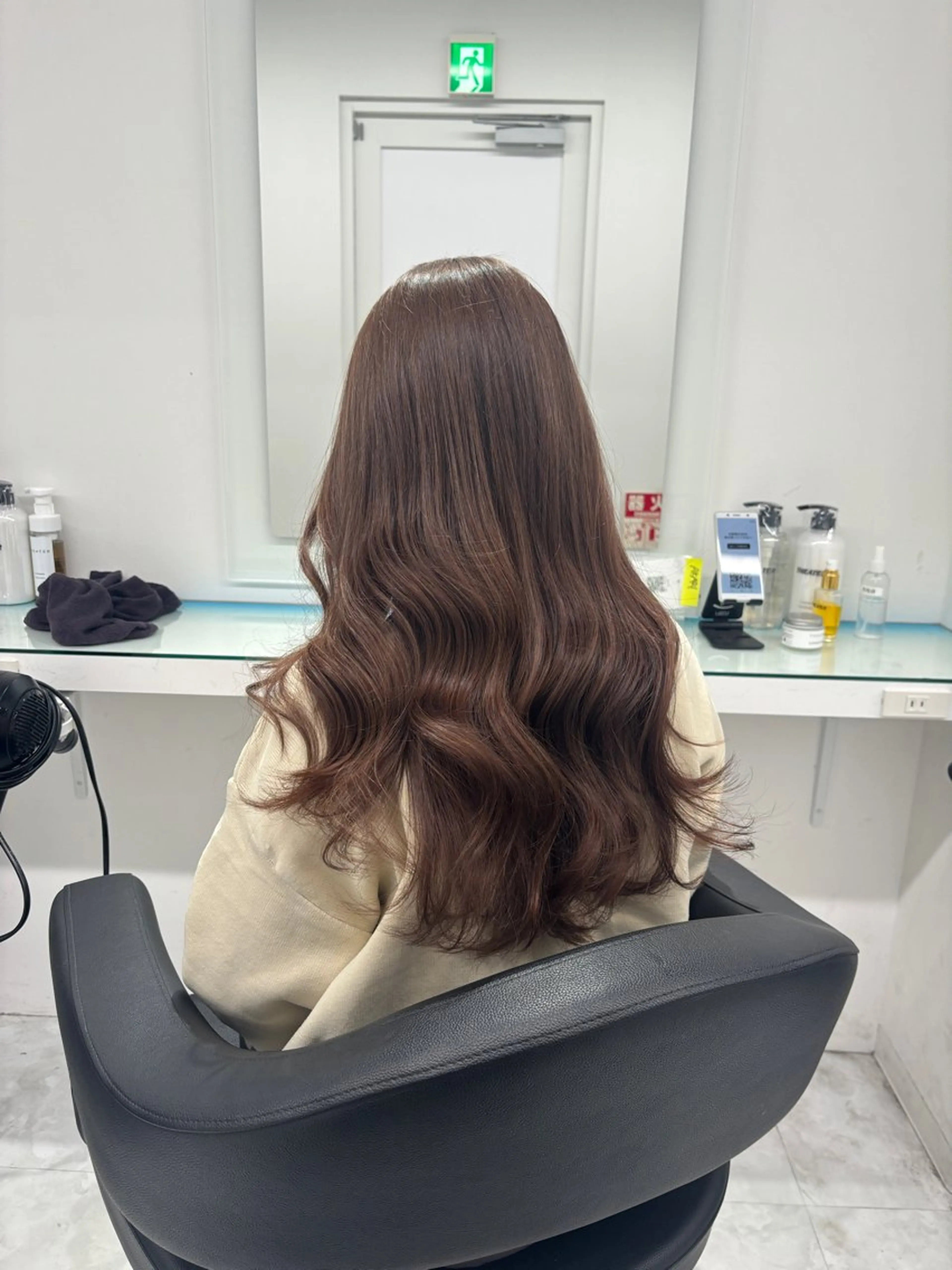 ロング カラー 💖ミルクティー💖 あかり💖のヘアスタイル