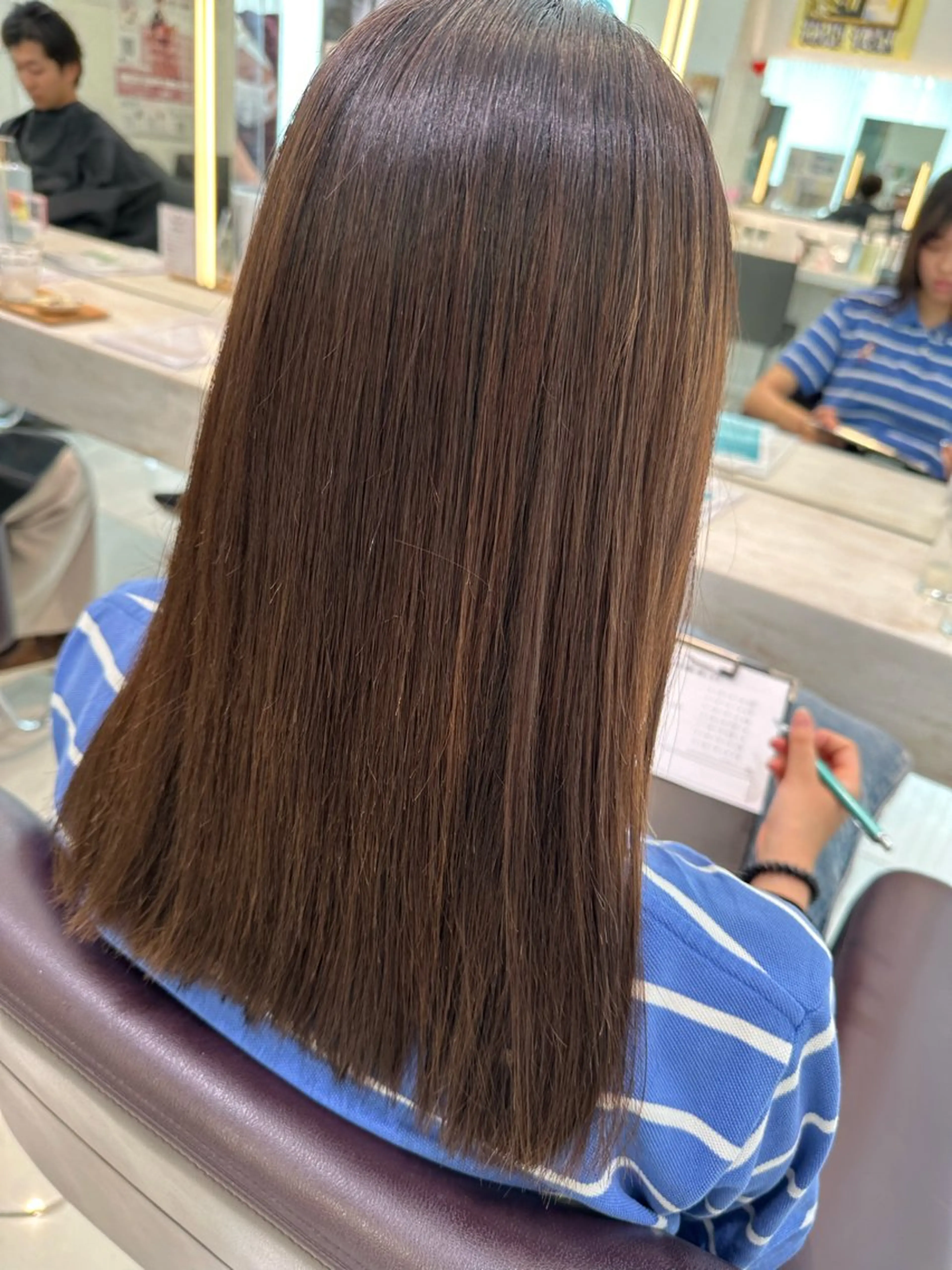 ロング 縮毛矯正 sirena by artina辻堂店所属・ブリーチカラー /メンズパーマ/陸のヘアスタイル