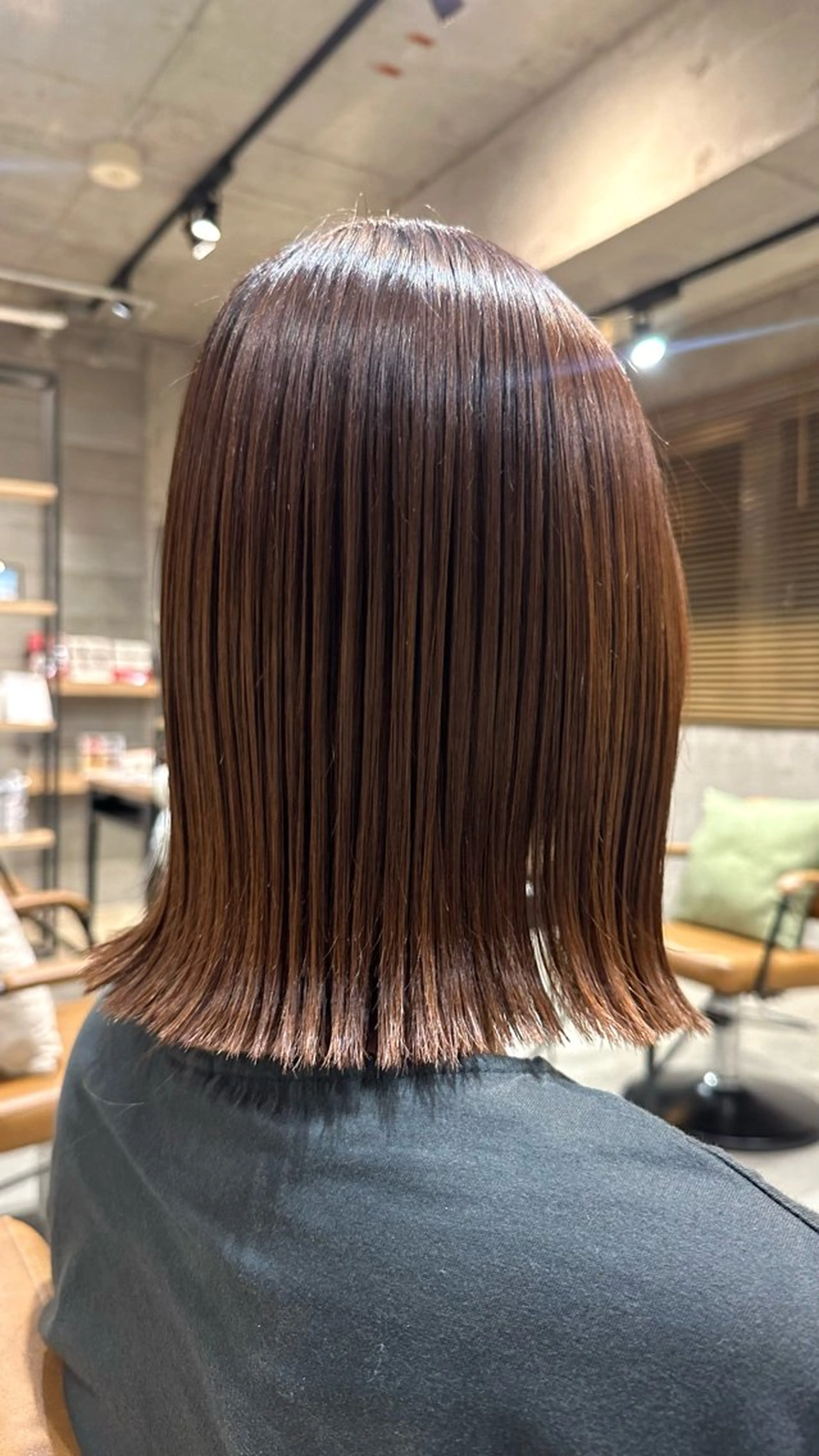 ショート 韓国レイヤー・ボブ/ 暖色⭐️優香⭐️のヘアスタイル