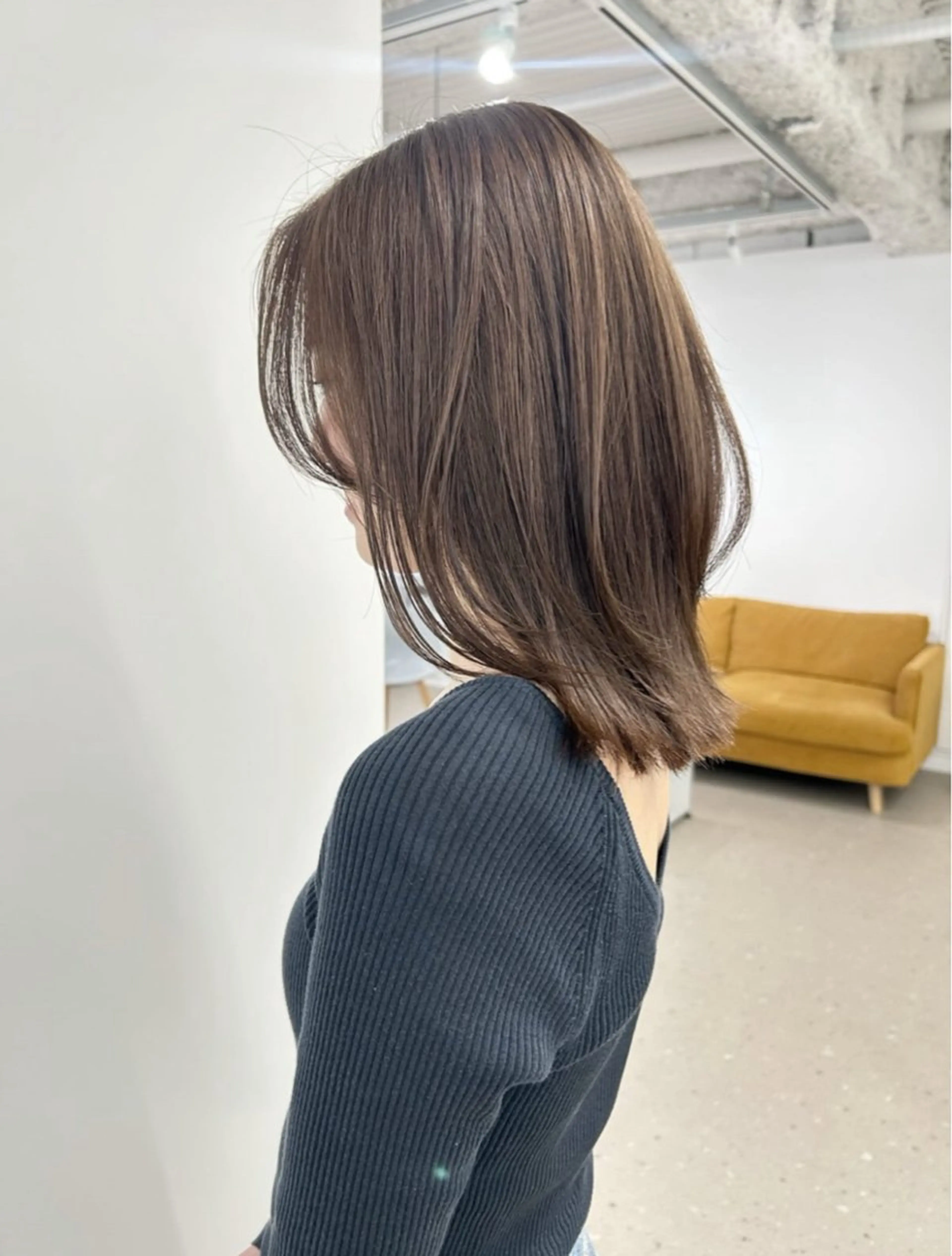ミディアム ミディアムレイヤー レイヤーカット 池田 未瑠のヘアスタイル