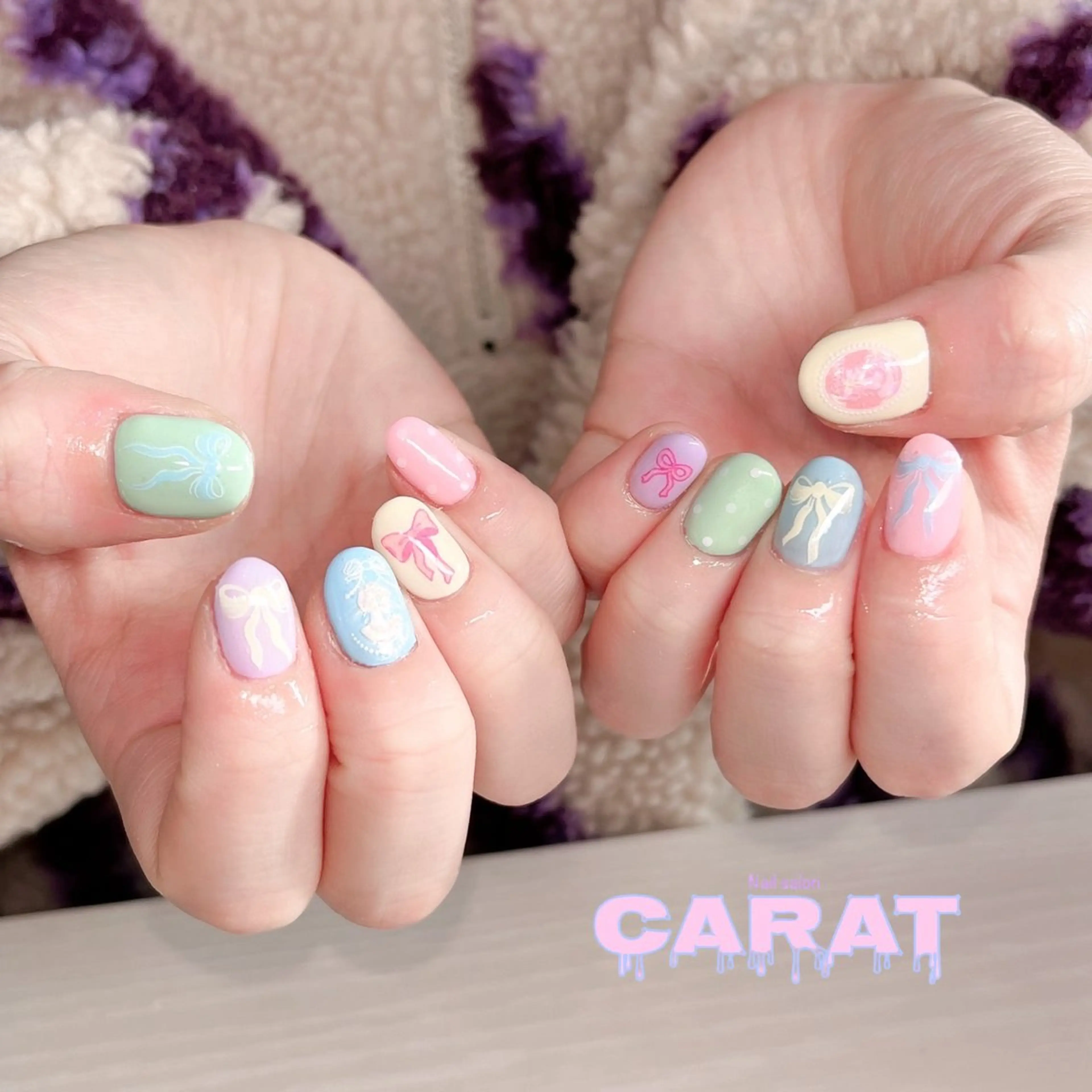 ネイル ハンドネイル CARAT カラットのネイルデザイン