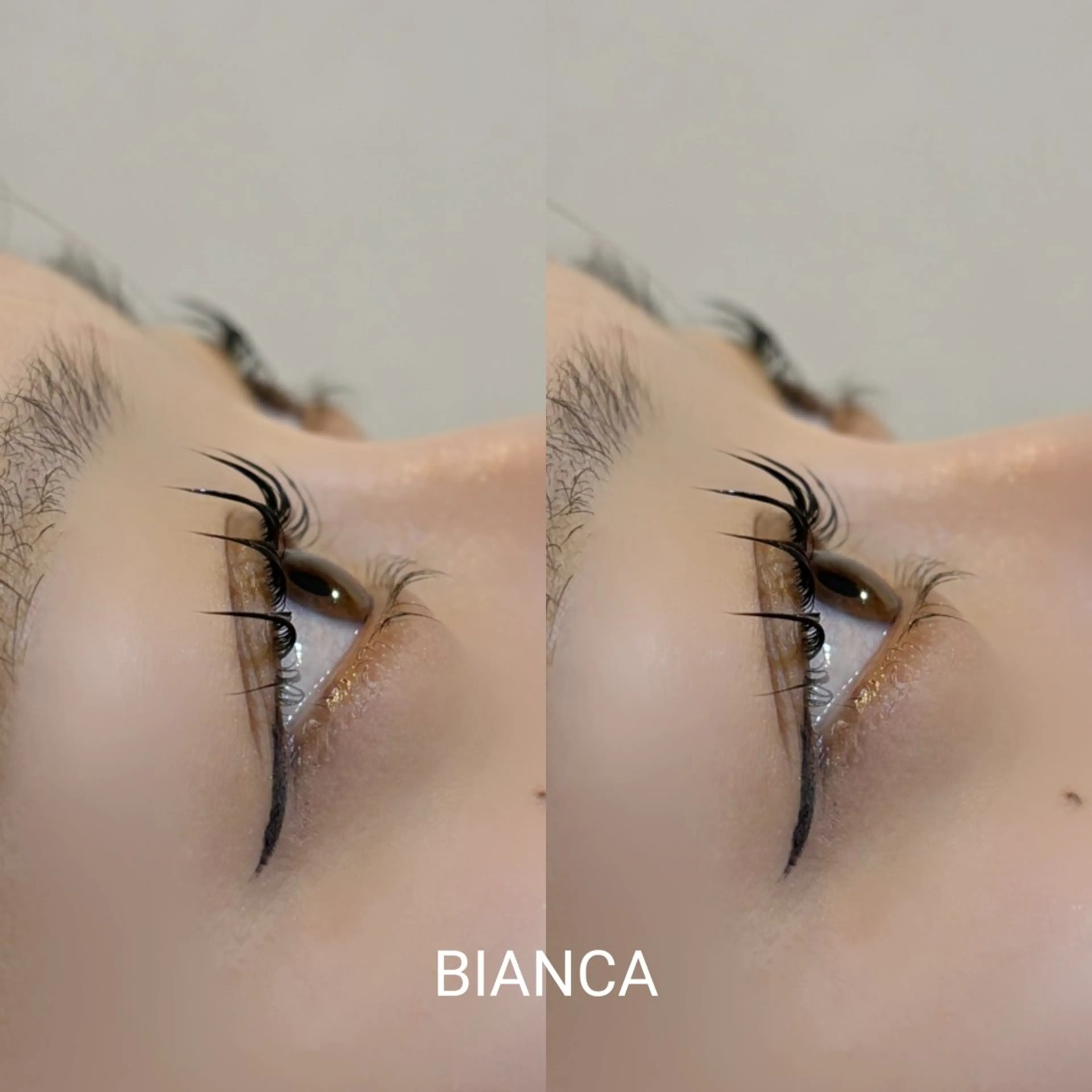 マツエク・マツパ パリジェンヌラッシュリフト マツパ Bianca 名駅店 飯田のマツエク・マツパデザイン