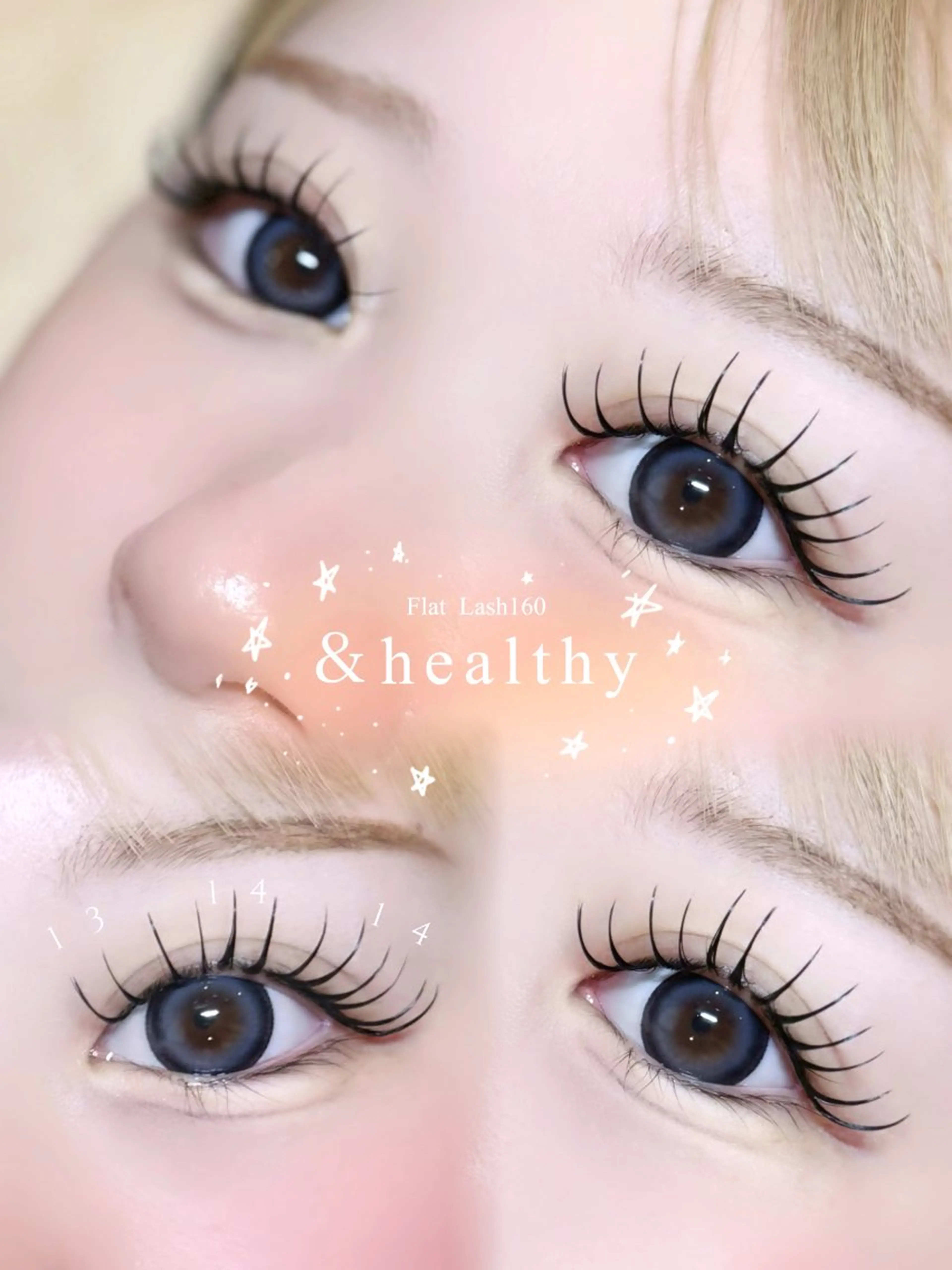 ⌇﻿& 𝐡𝐞𝐚𝐥𝐭𝐡𝐲⟡.·⌇﻿エクステ120本+パーマ‎꙳⟡の写真