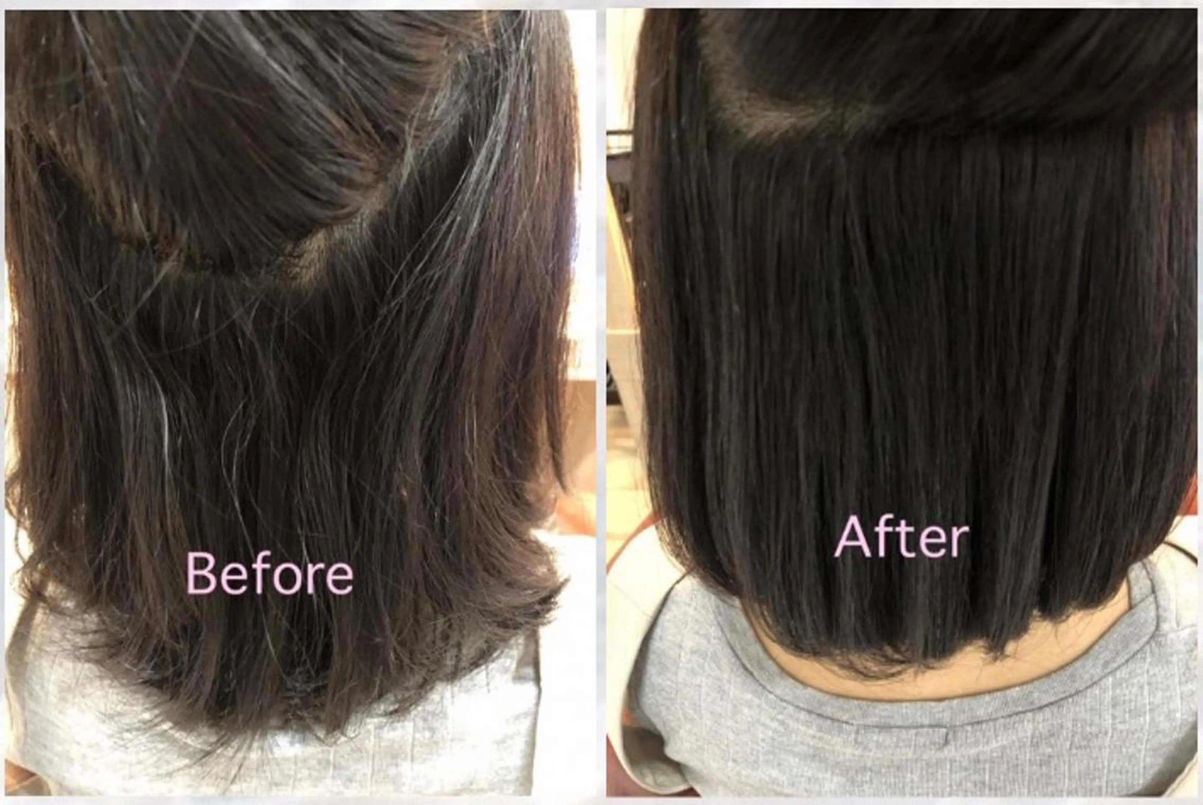 ミディアム カット 縮毛矯正 トリートメント 美髪✨髪質改善特化 🦩対馬🦩のヘアスタイル