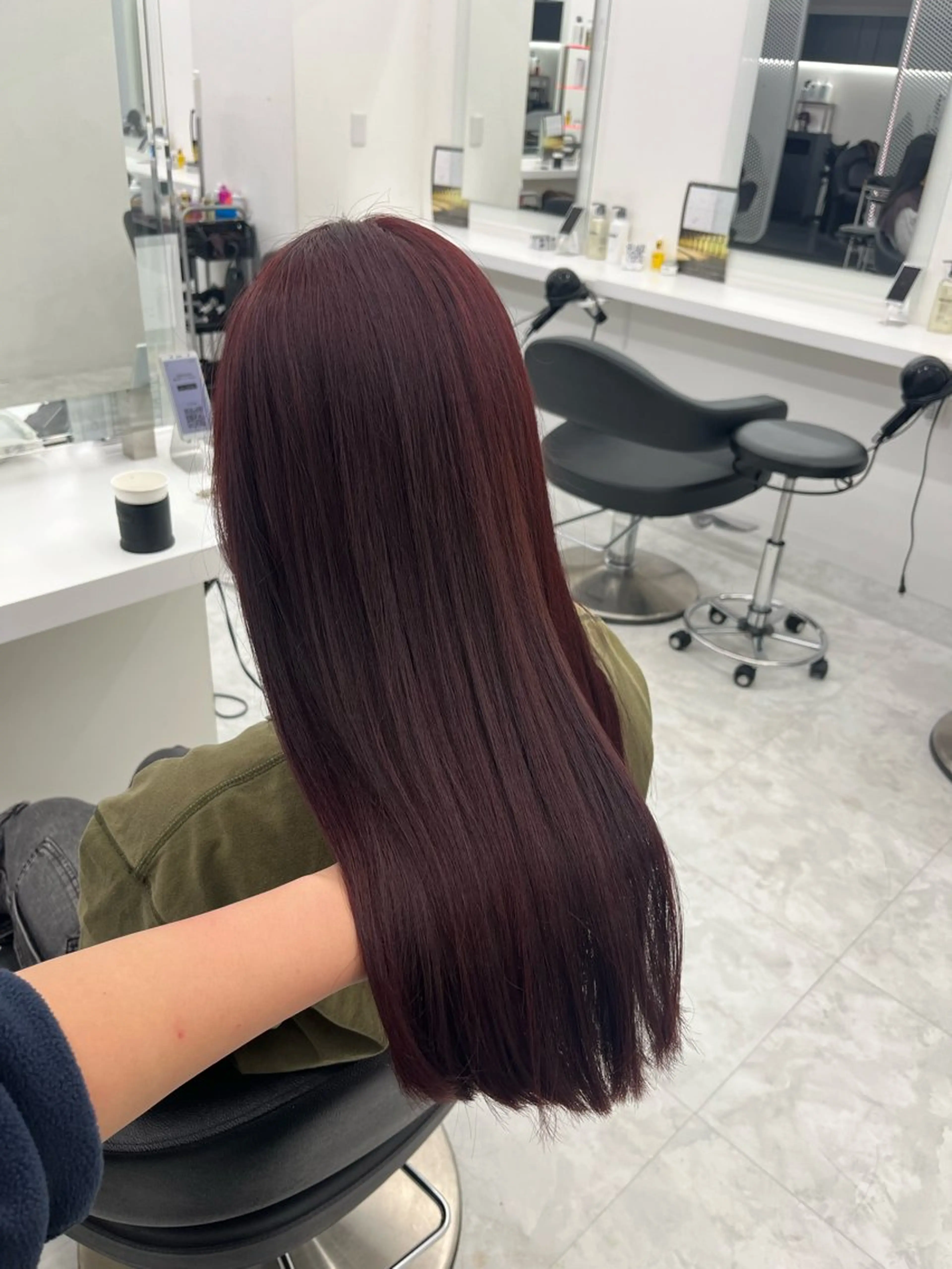 カラー ヘアカラー トリートメント ヘッドスパ ヘアセット 🍒暖色ダブルカラー /FUKA🍒のヘアスタイル