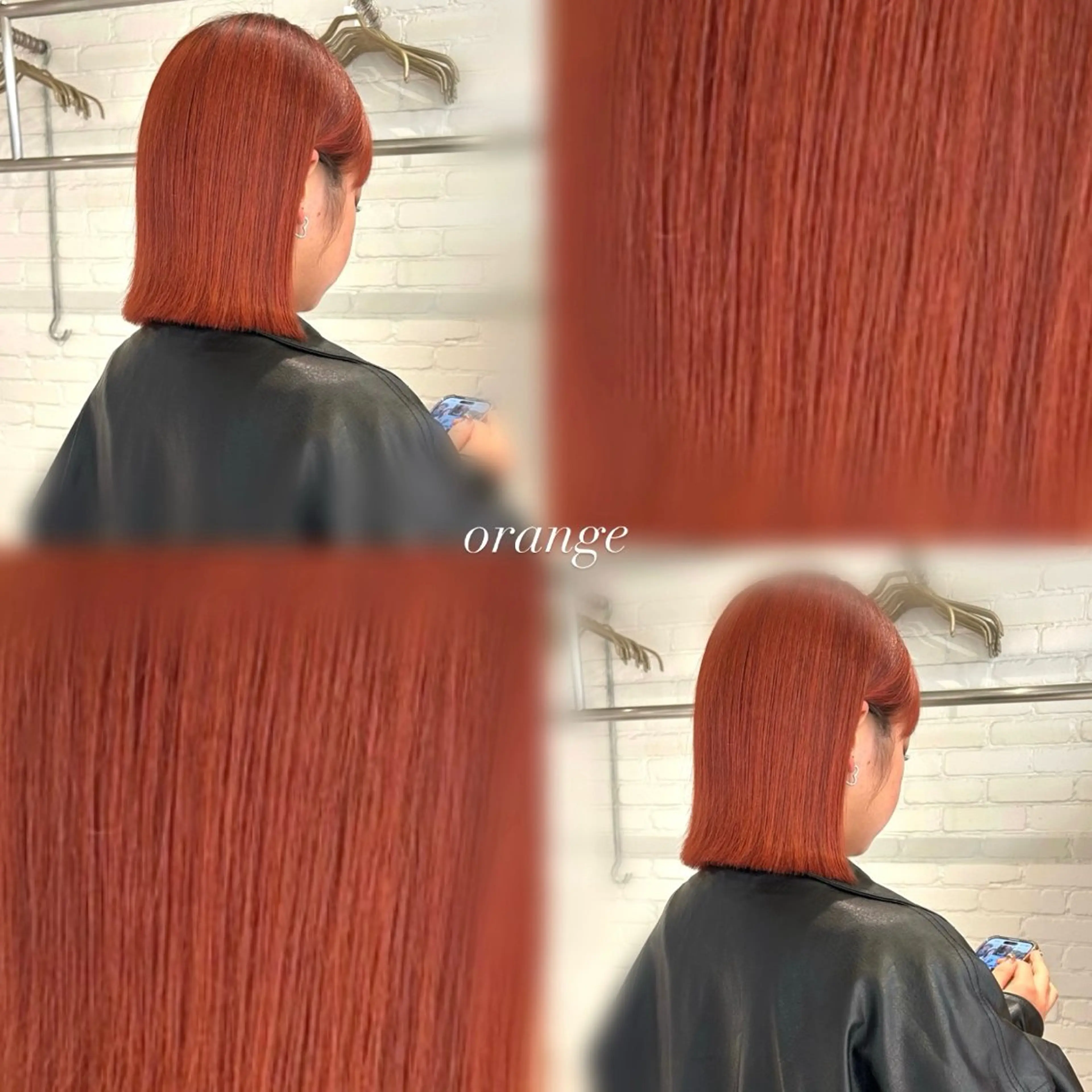 ミディアム 💫レイヤーカット 💫ブリーチ💫サキのヘアスタイル