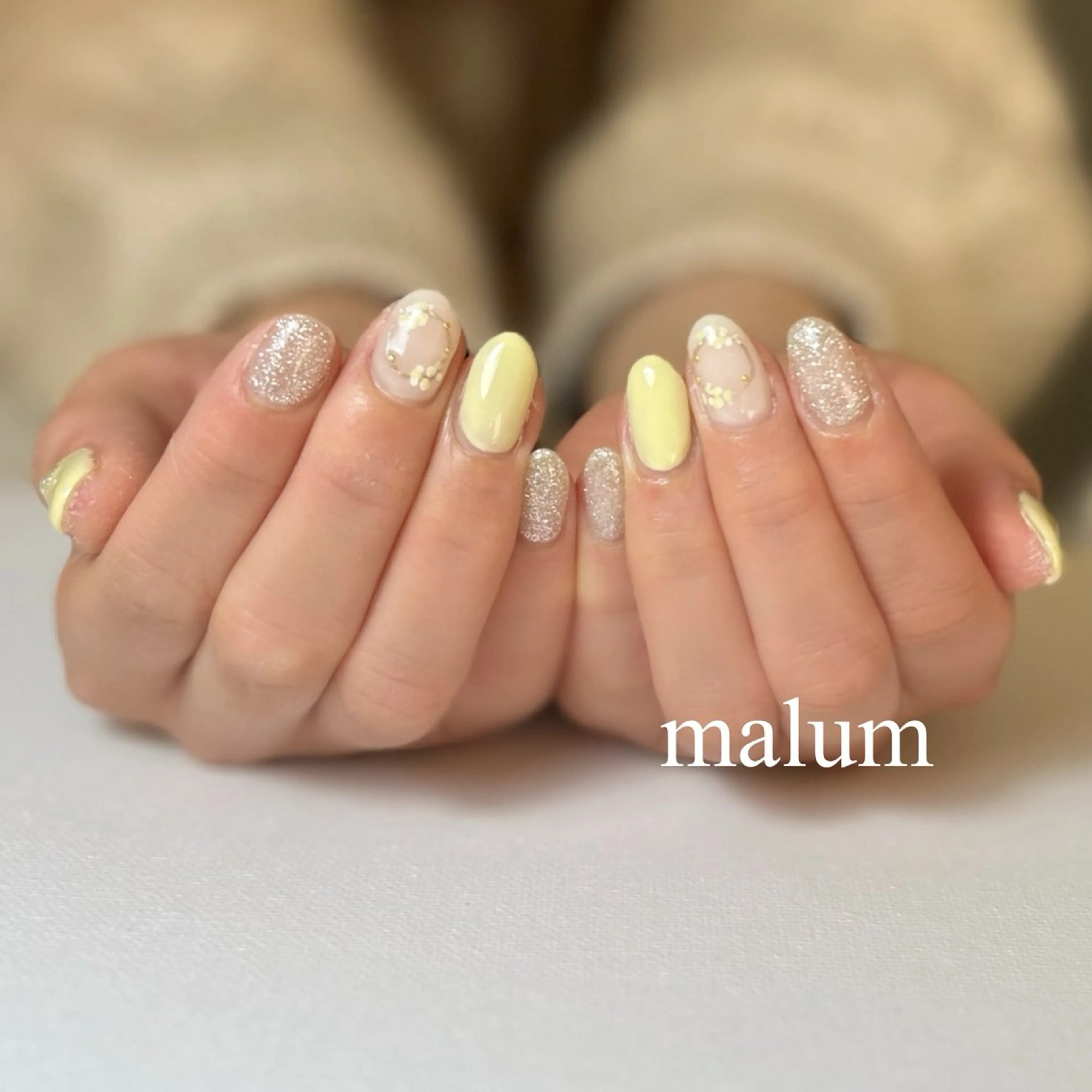 ネイル ハンドネイル malum nailのネイルデザイン