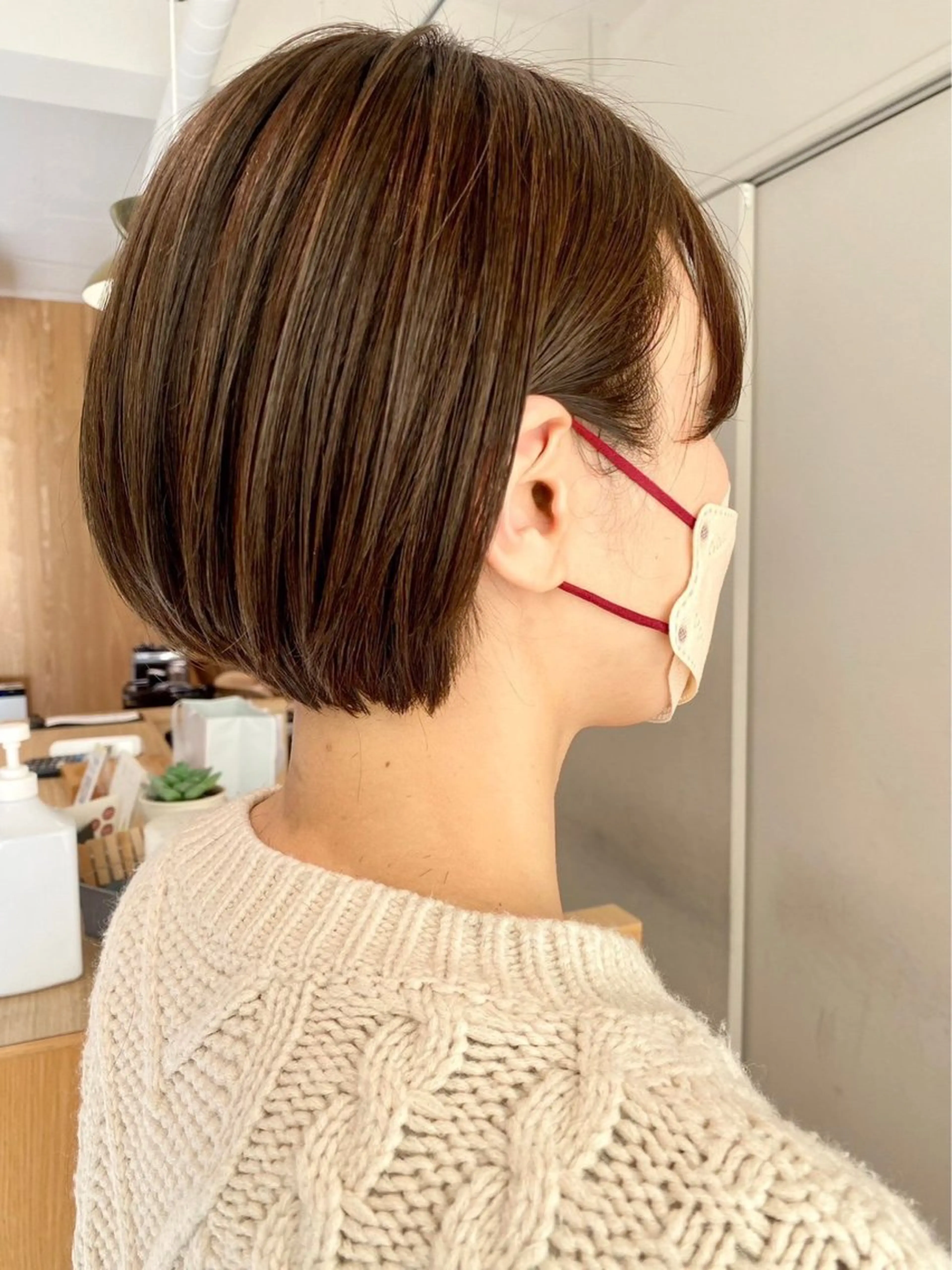 ショート 俵 菜月のヘアスタイル
