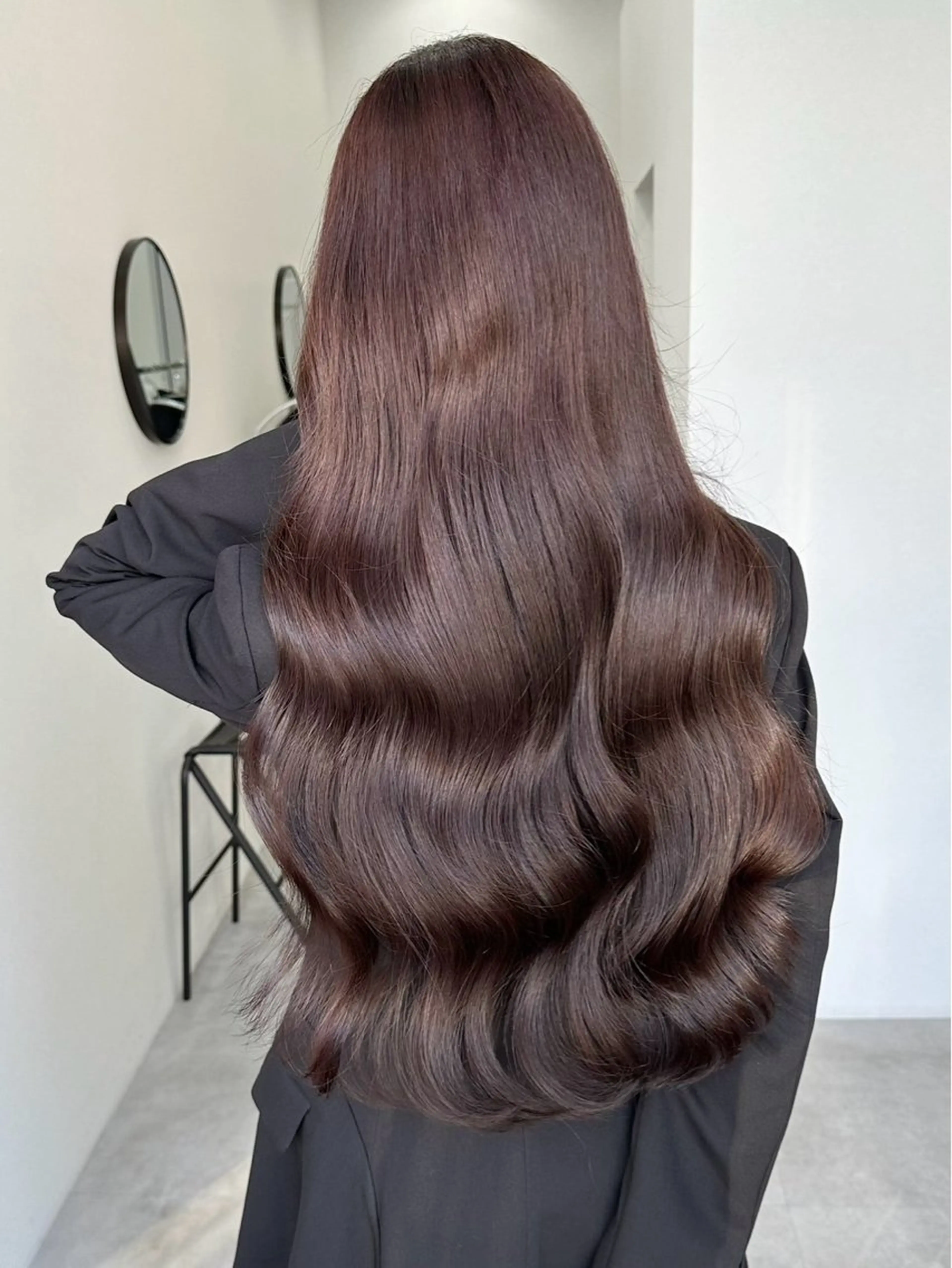 ロング カラー EleRe 名駅 まつり🧡のヘアスタイル