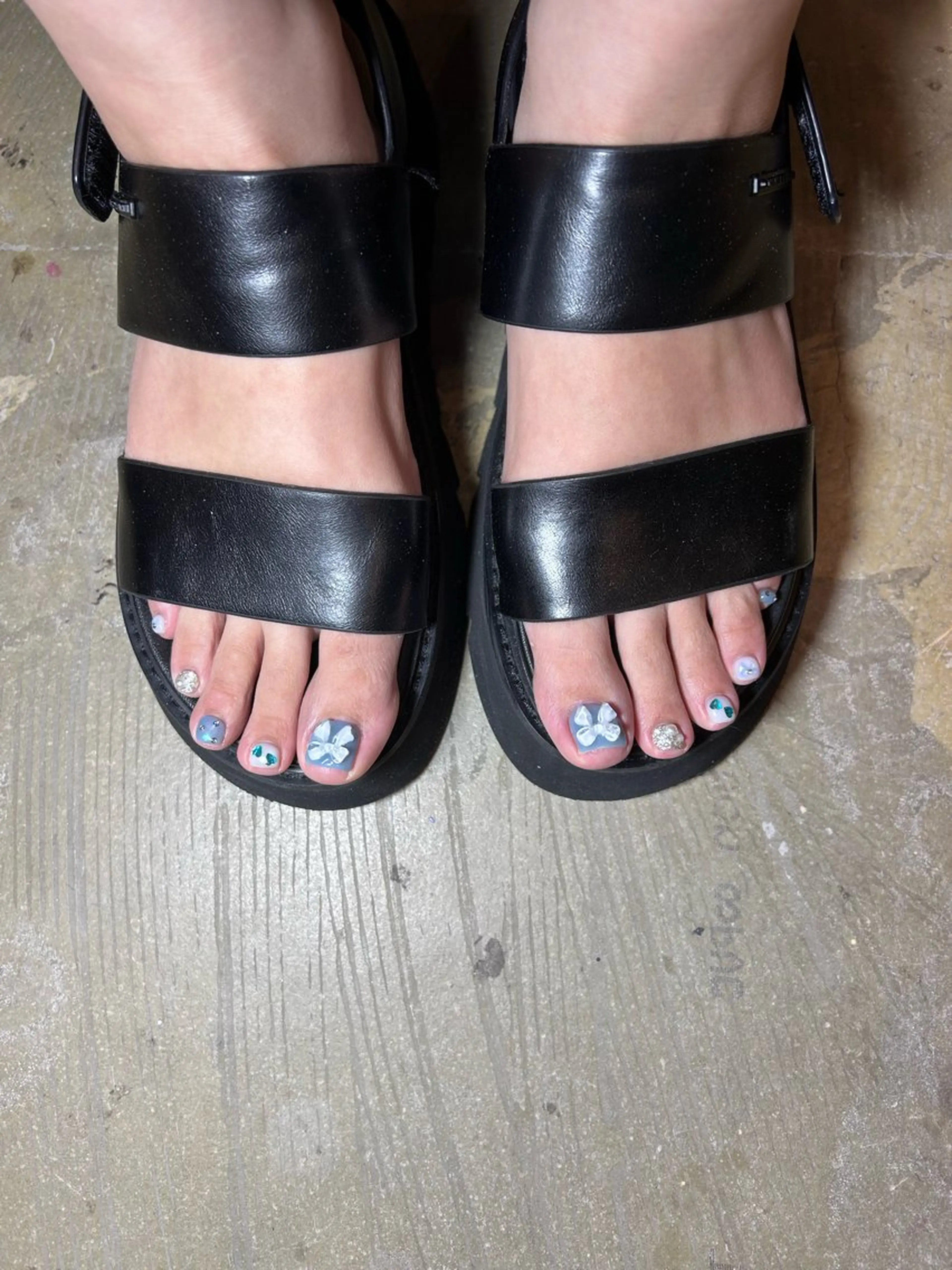 フットネイル👣10本アートコース〈オフ込〉の写真