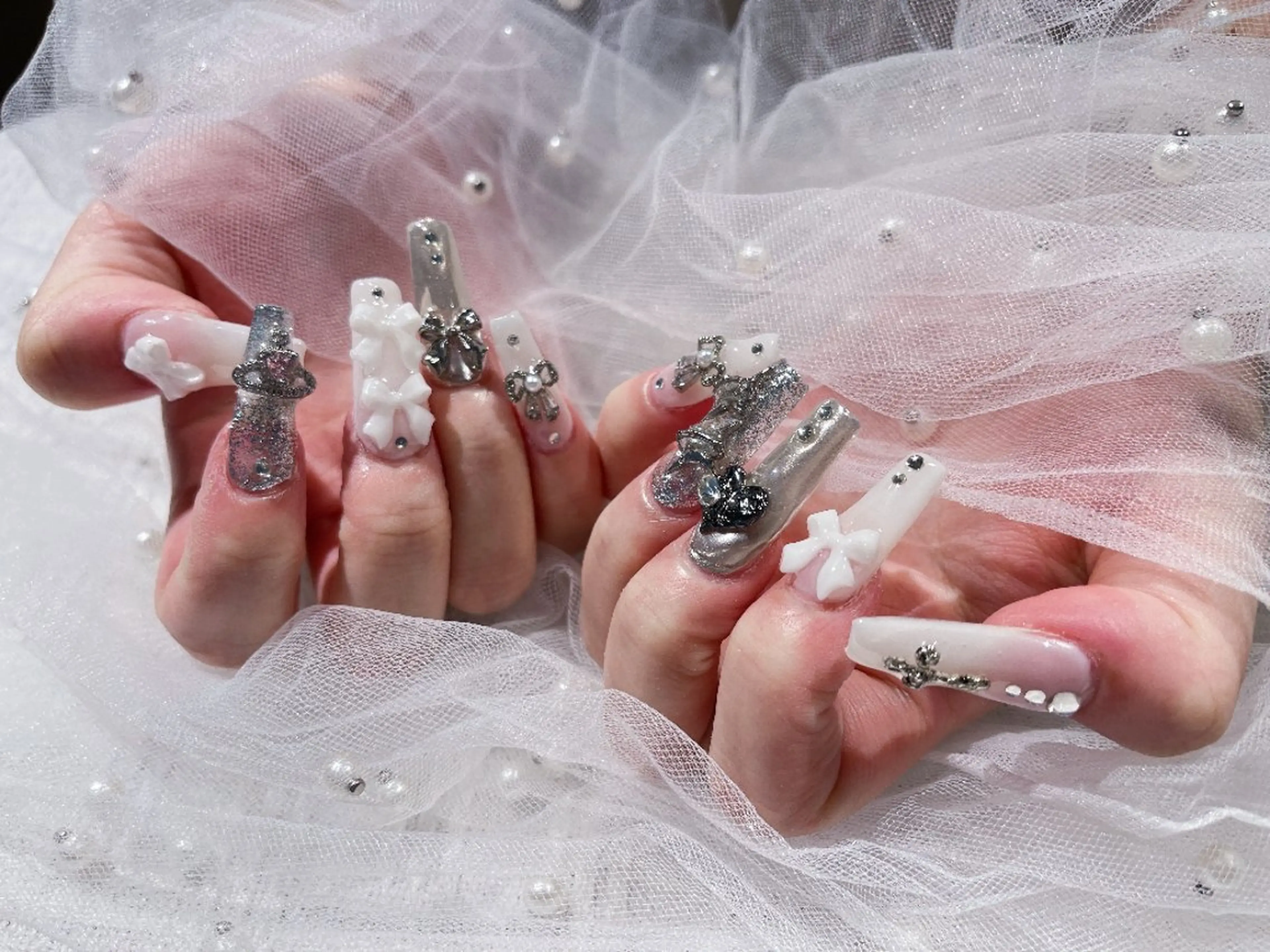 ロング ninabeauty 新宿のネイルデザイン