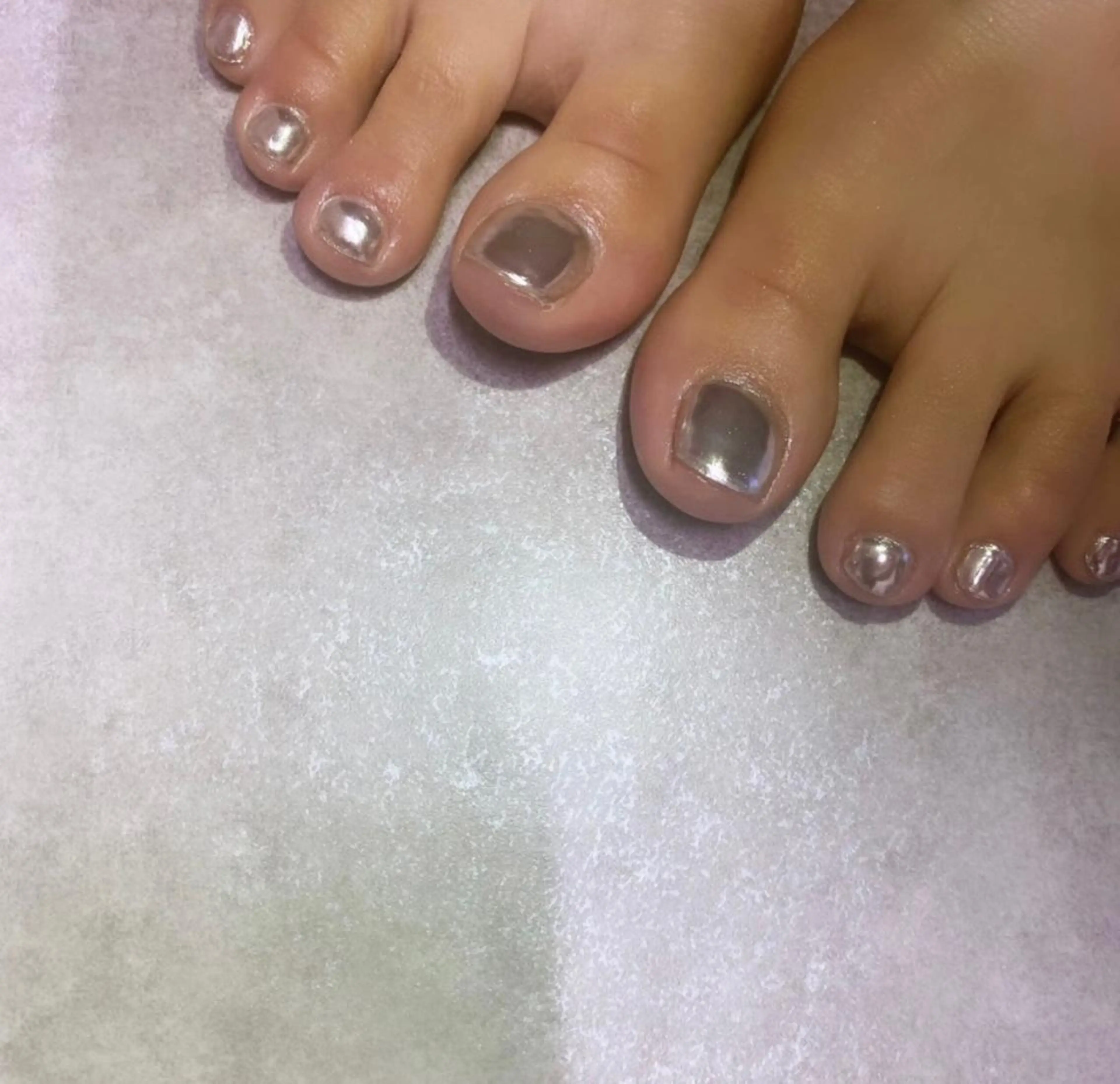 ショート カラー ネイル Nailsalon Calmeのネイルデザイン