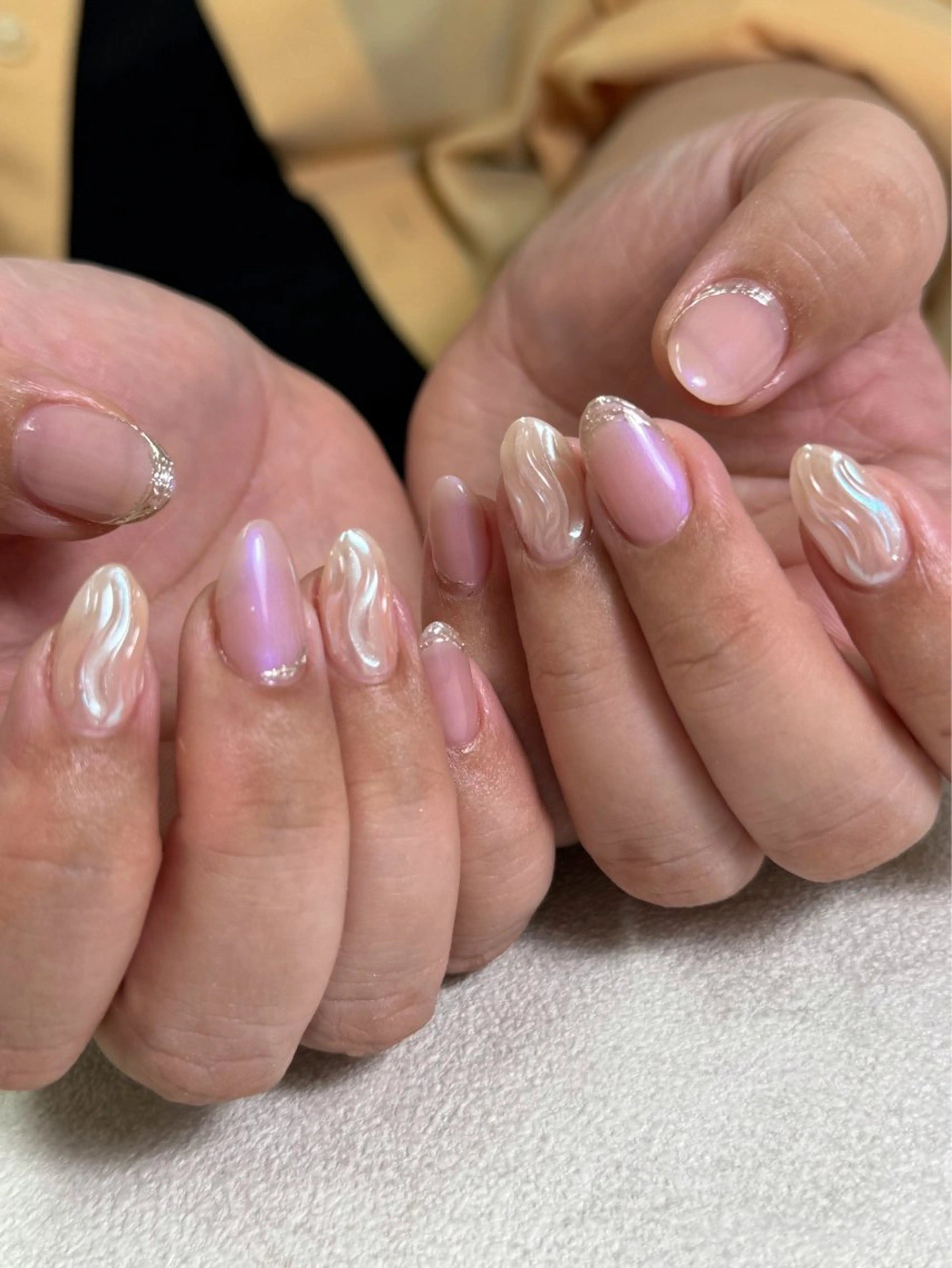 ネイル フットネイル ニュアンスネイル ハンドネイル Nail salon Genieのネイルデザイン