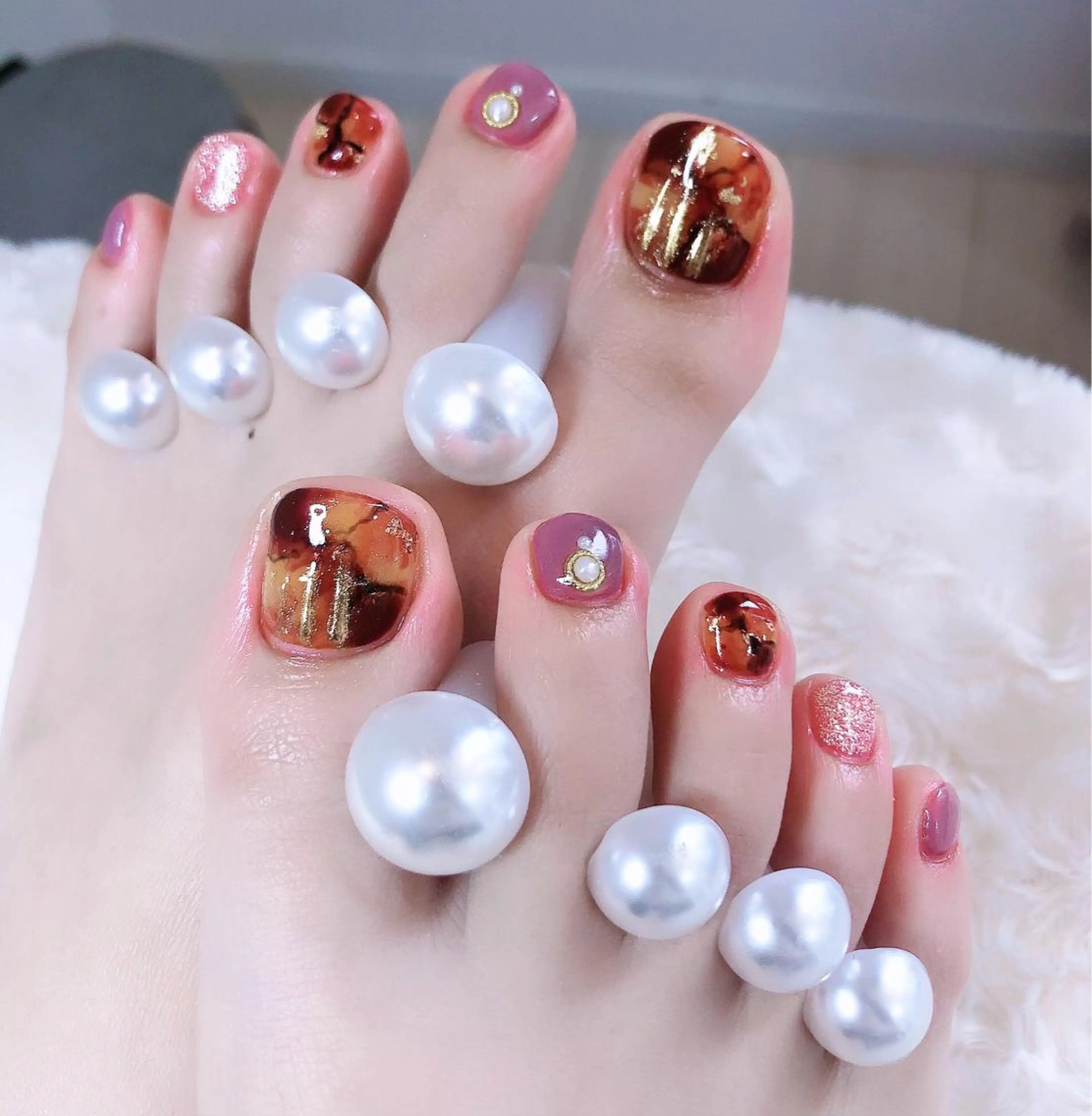 ネイル フットネイル 片平 恭子のマツエク・マツパデザイン