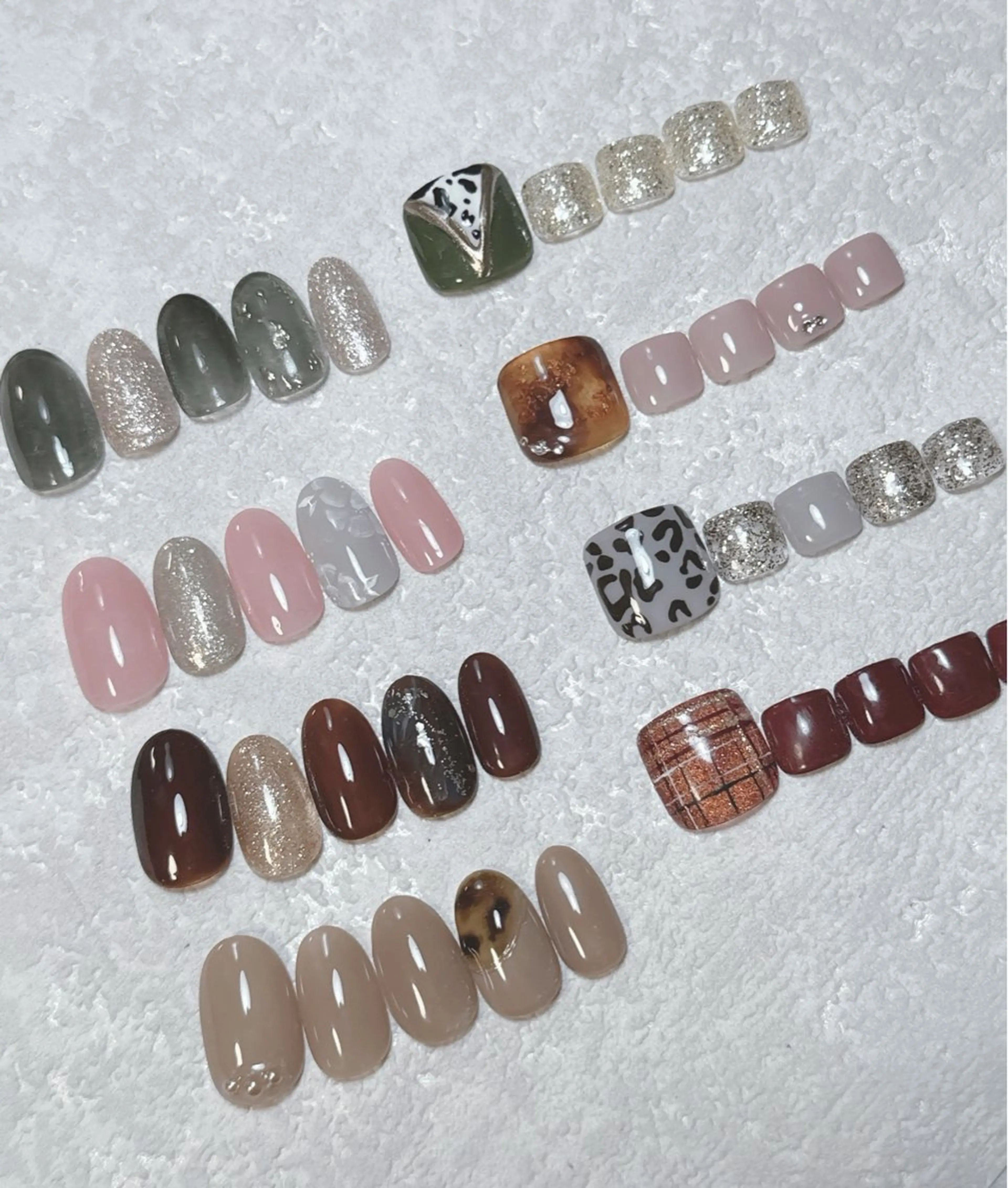 ネイル フットネイル li-fra RINAのネイルデザイン