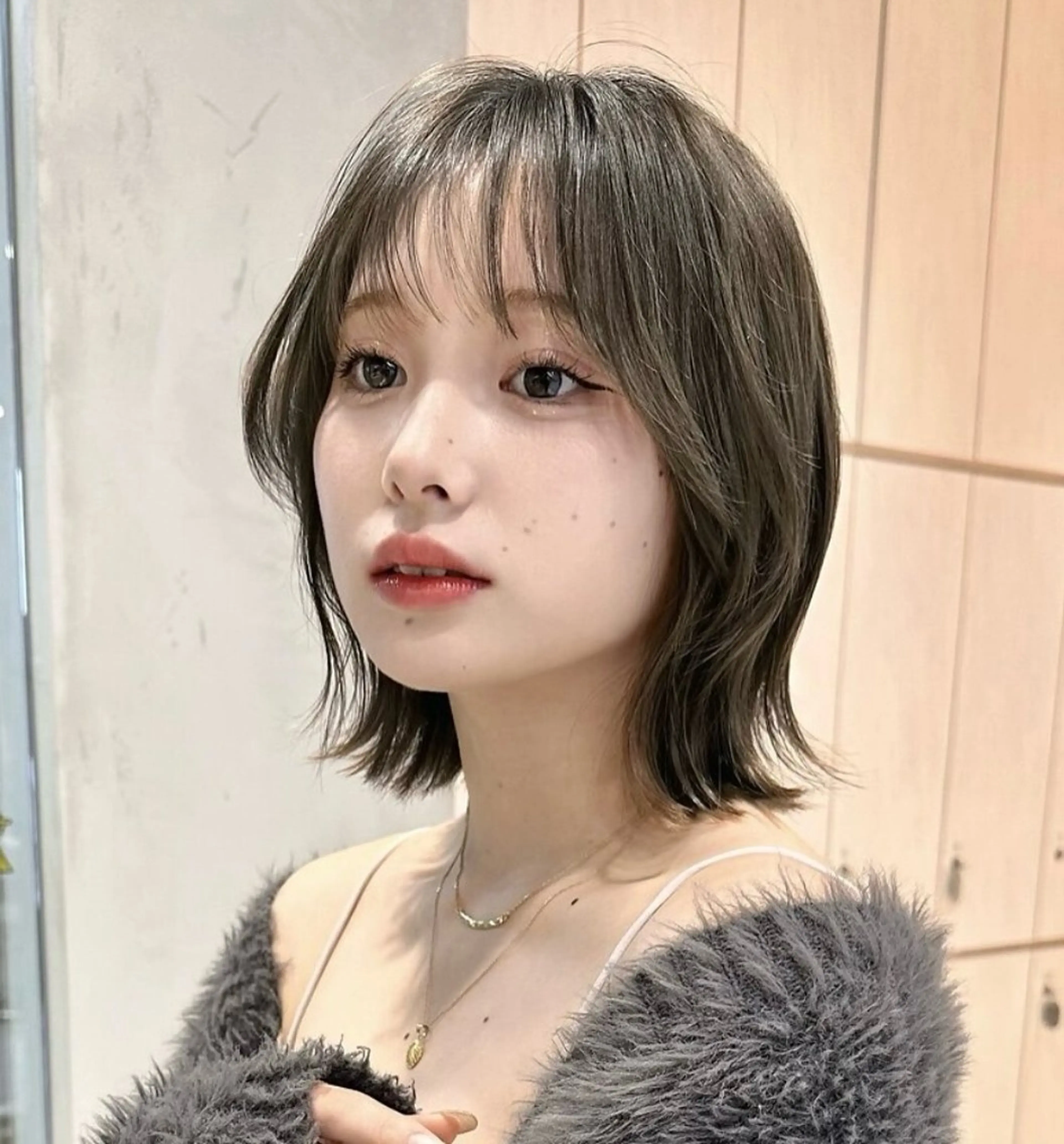 ショート カラー ボブ 巻ける縮毛矯正/ボブ 小顔カット大和田拓夢のヘアスタイル