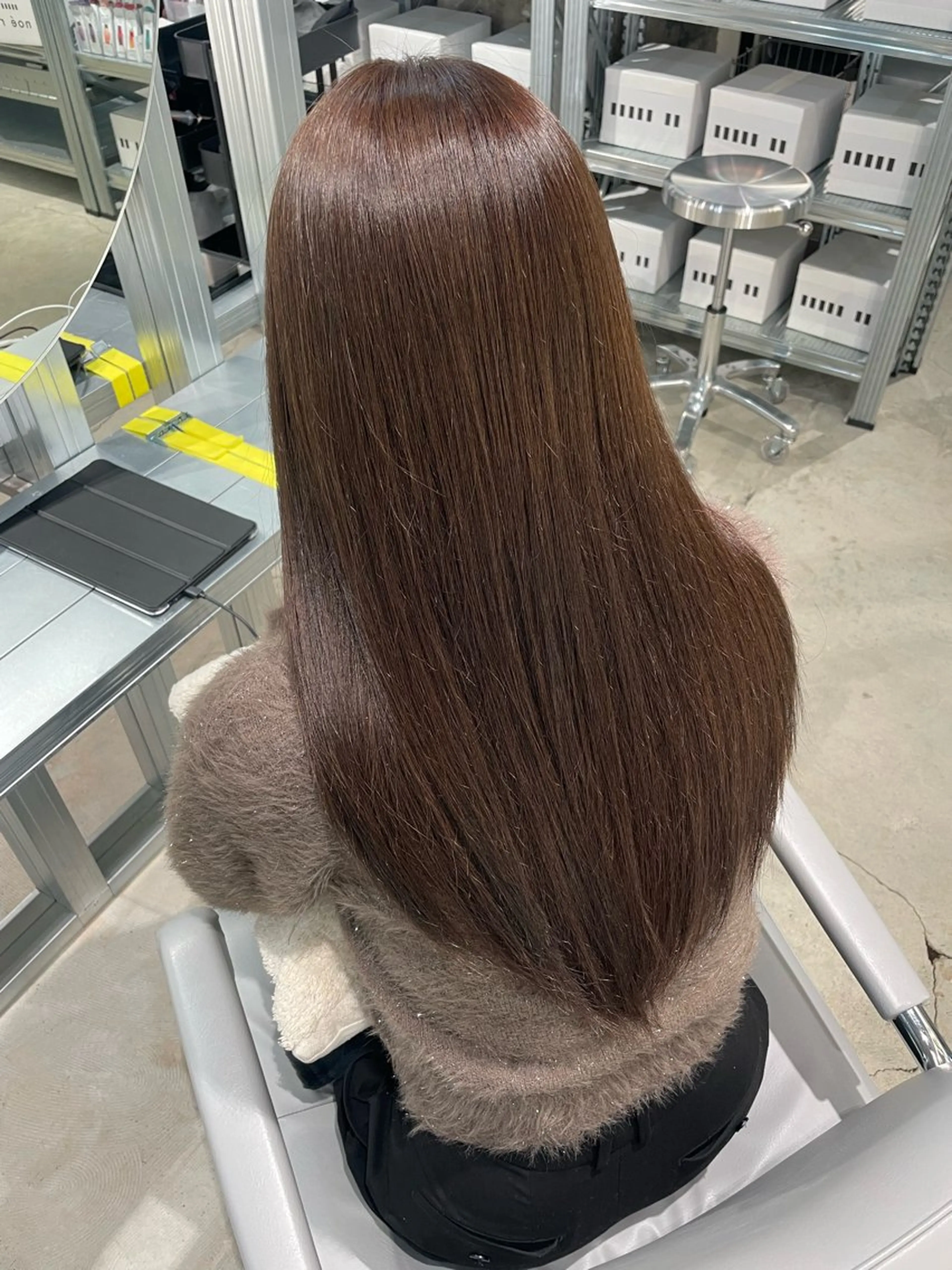 ロング カラー MINORI /レイヤーカットのヘアスタイル