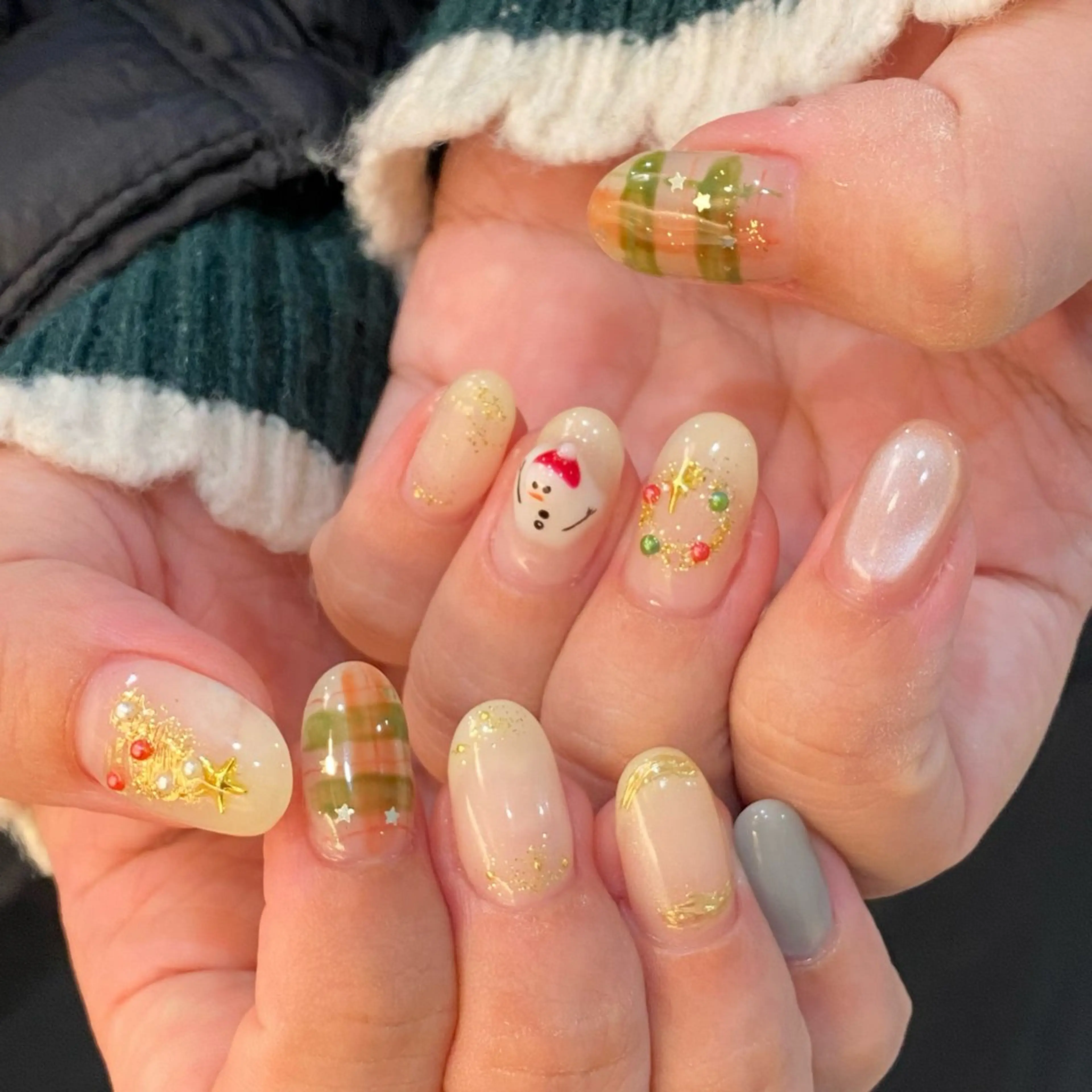 ネイル ハンドネイル フットネイル nano/きもかわ nail🐬🫧のネイルデザイン