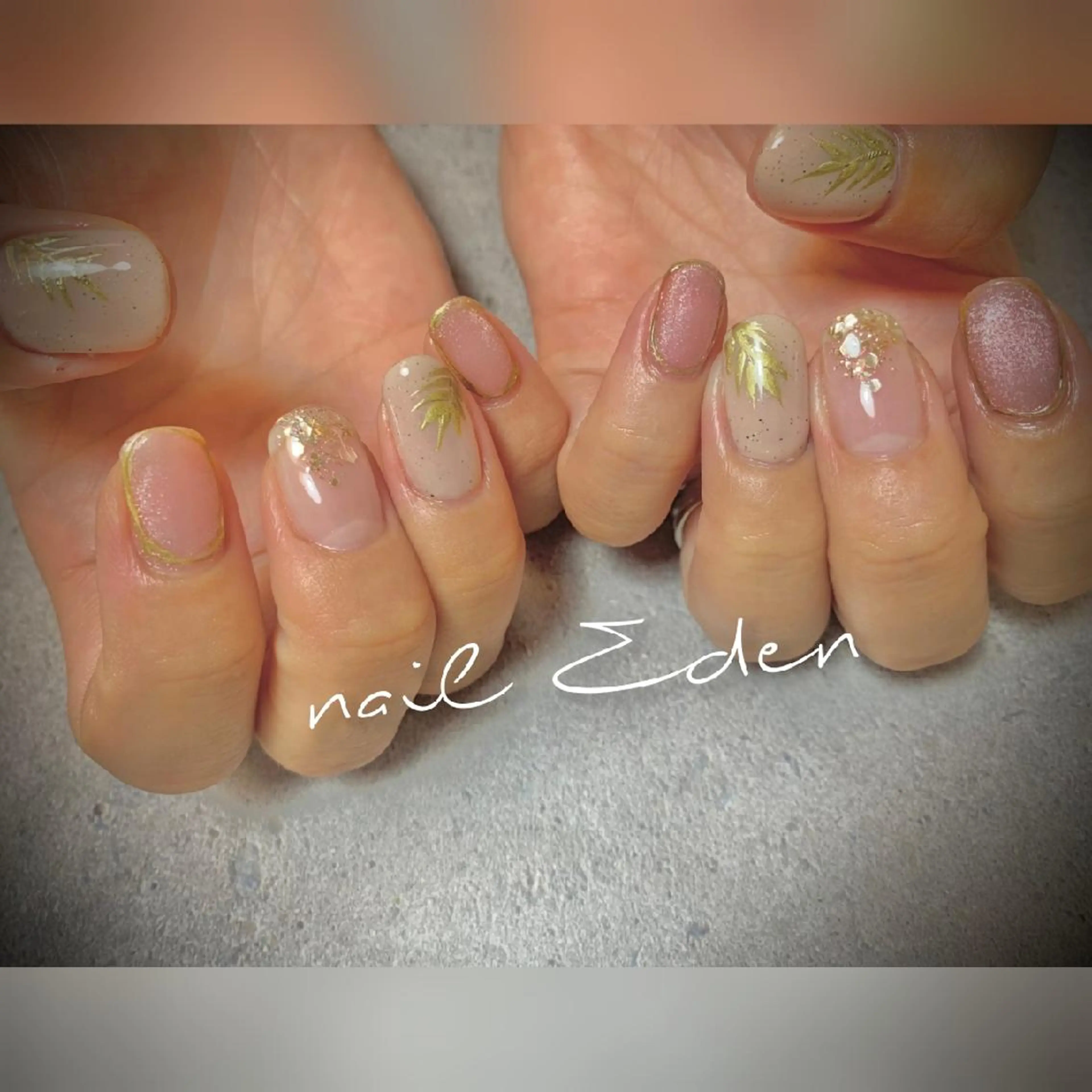 ネイル アートネイル Eden ♾️のネイルデザイン