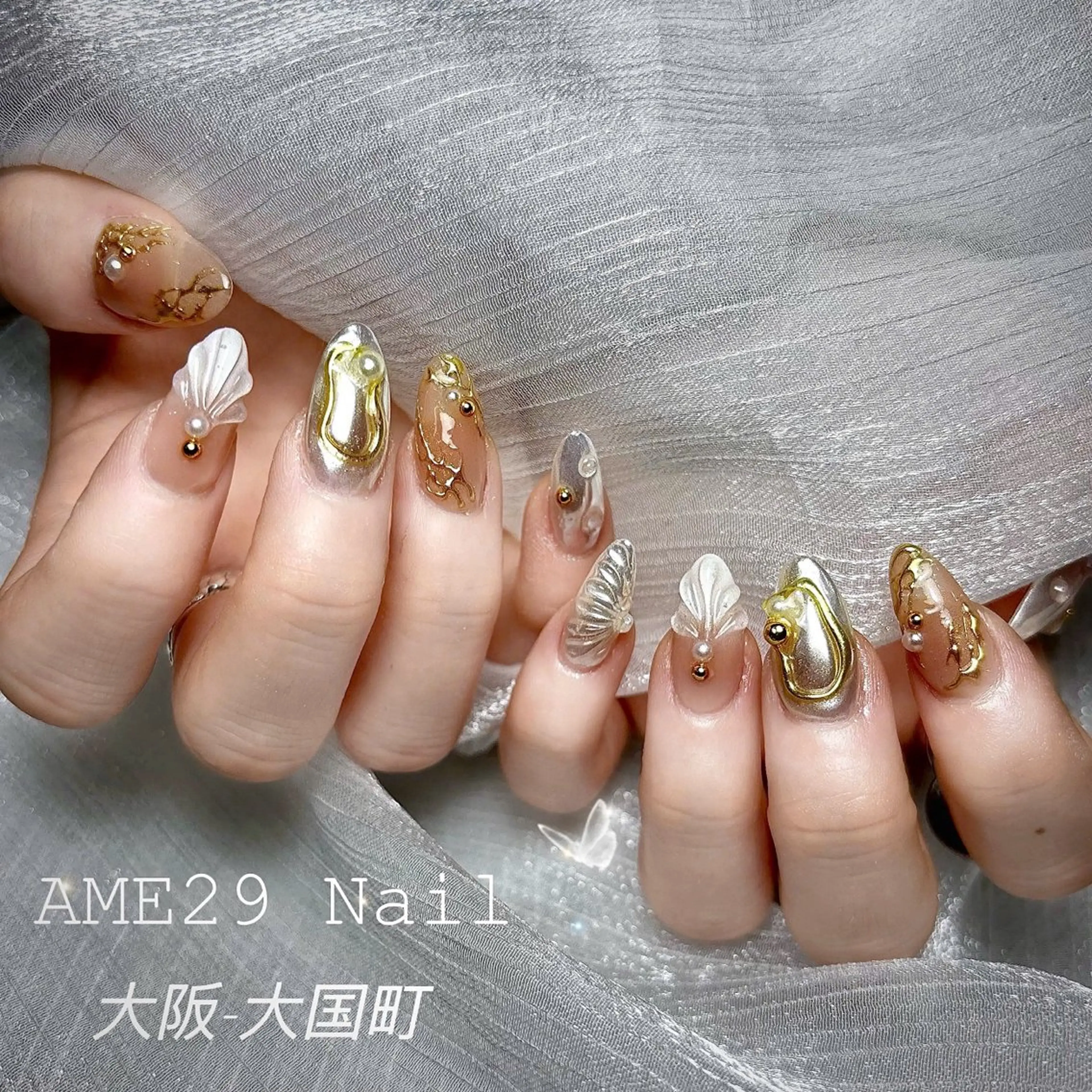 ネイル AME29 Nail ネイルサロンのネイルデザイン